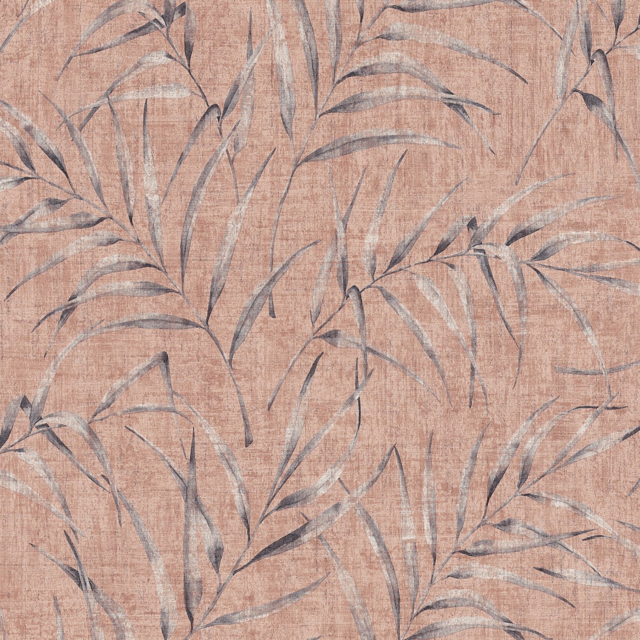 A.S. Creation | Greenery | 373354 | Vliestapete | Naturoptik | 0.53 x 10.05 m | Rosa