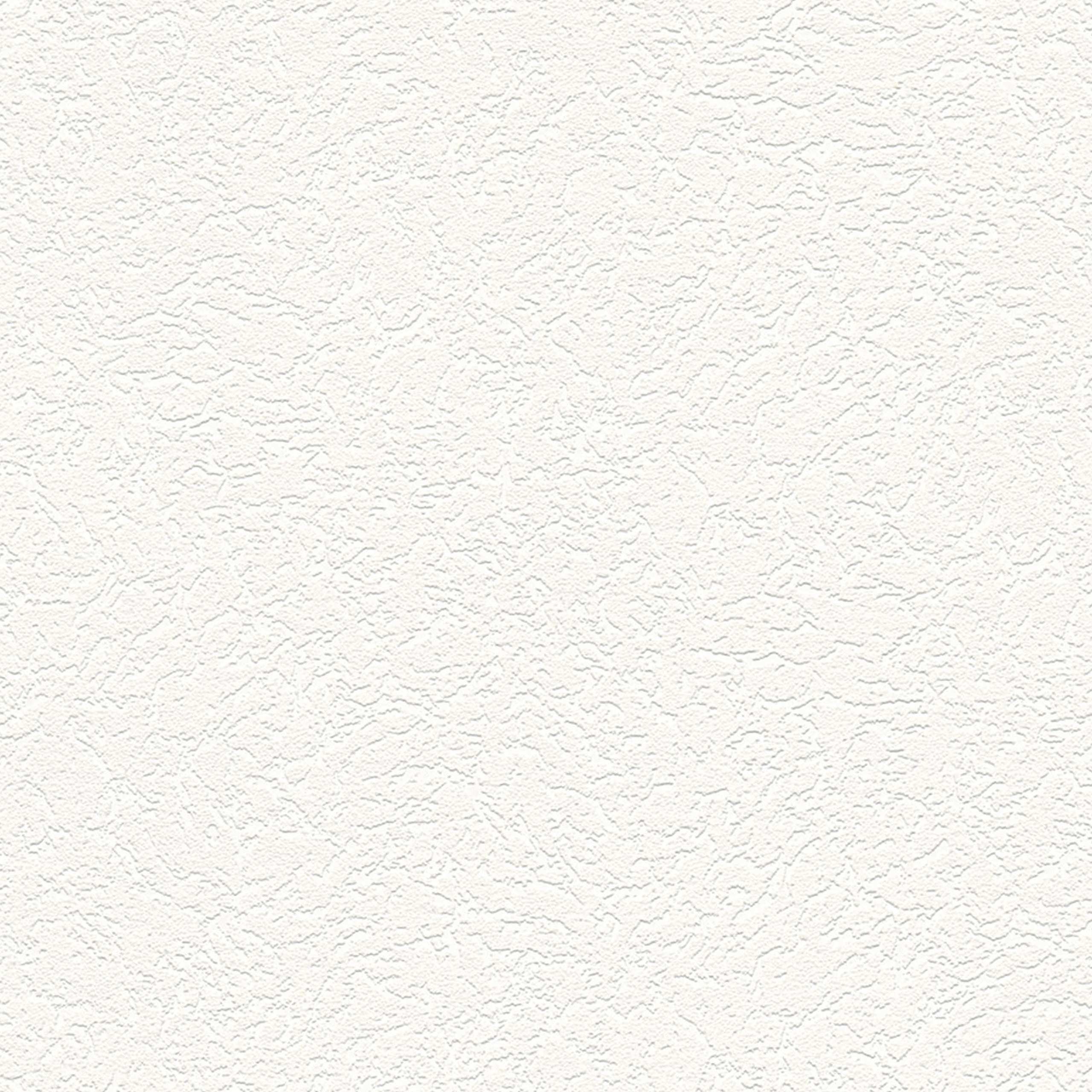A.S. Creation | Simply White 4 | 322319 | Vliestapete | Einfarbig | 0.53 x 10.05 m | Weiß