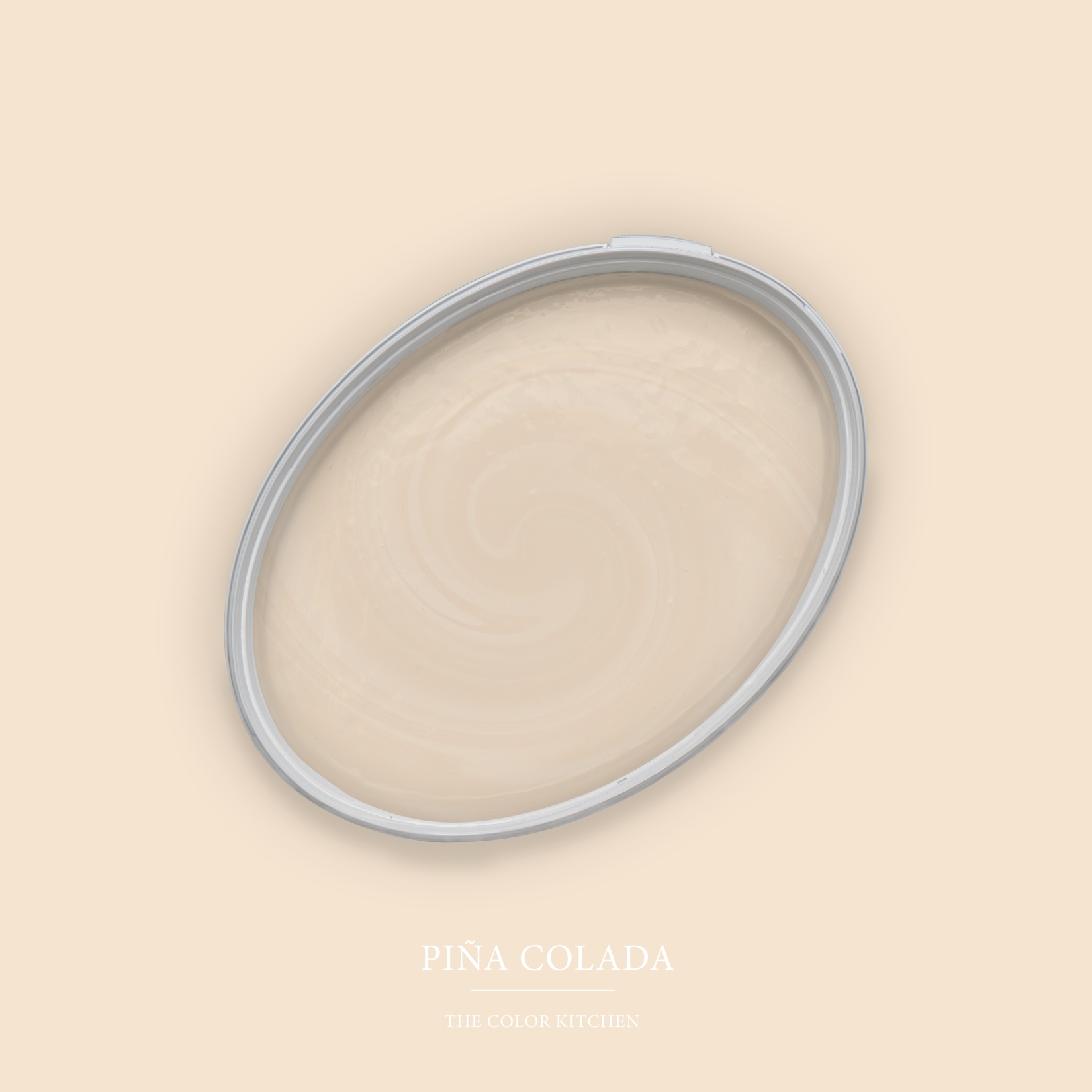 Wandfarbe Beige matt | The Color Kitchen Piña Colada | Exklusive Innendispersion Hohe Farbintensität