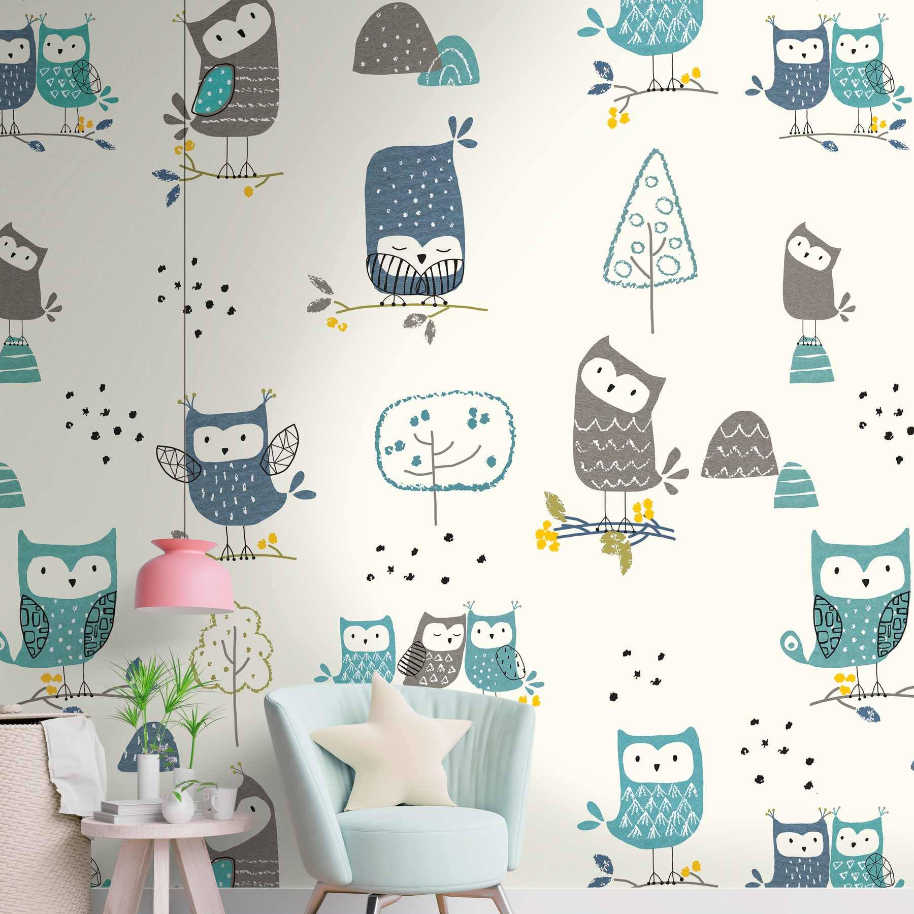 A.S. Creation Fototapete The Wall II 391901 Ein Motiv pro Rolle Kinderzimmer Bunt