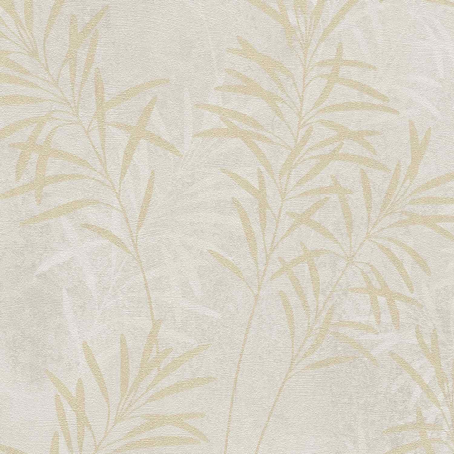 A.S. Creation | Terra | 389193 | Vliestapete | Blumenoptik | 10.05 x 0.53 m | Creme