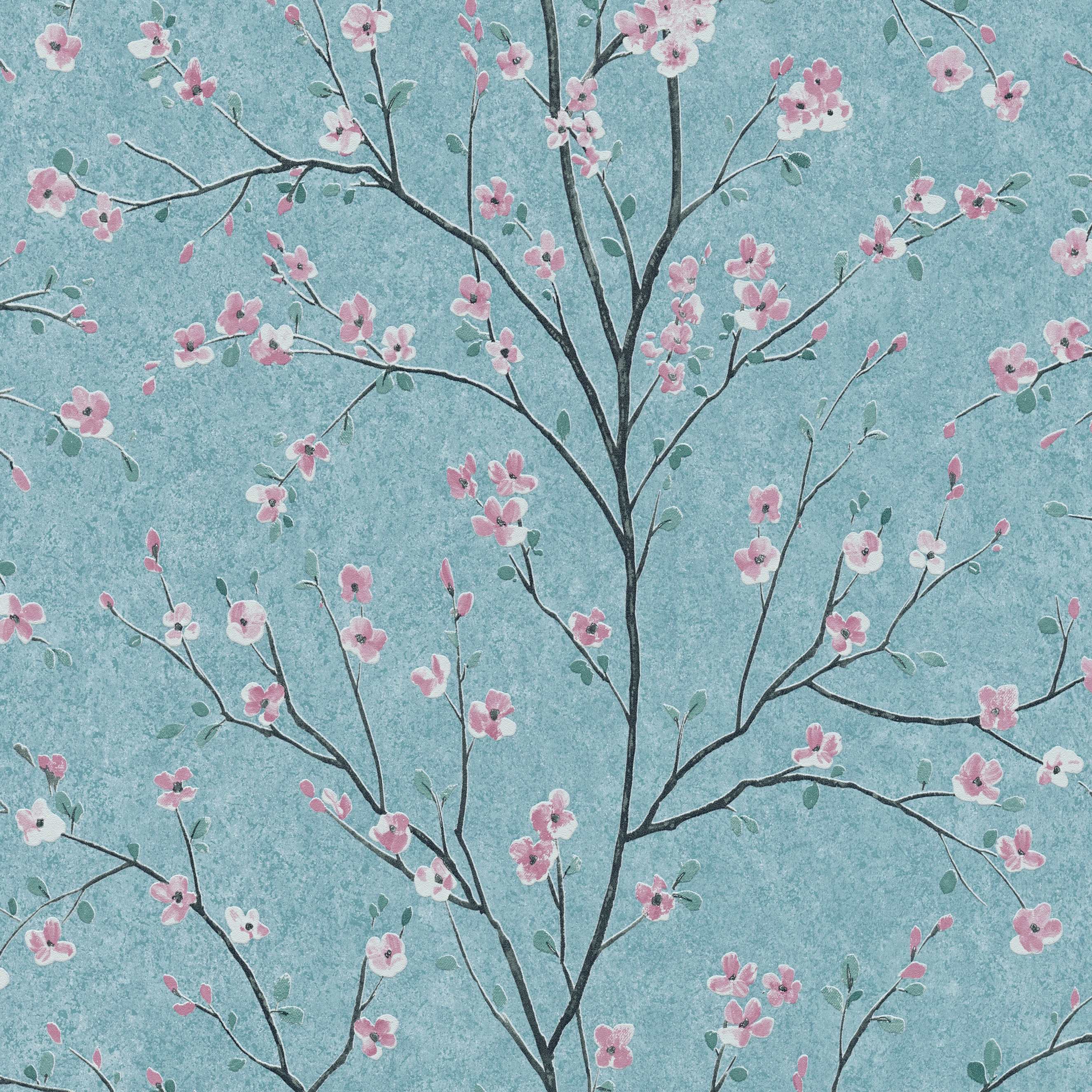 A.S. Creation | Metropolitan Stories 2 | 379123 | Vliestapete | Blumenoptik | 0.53 x 10.05 m | Grün