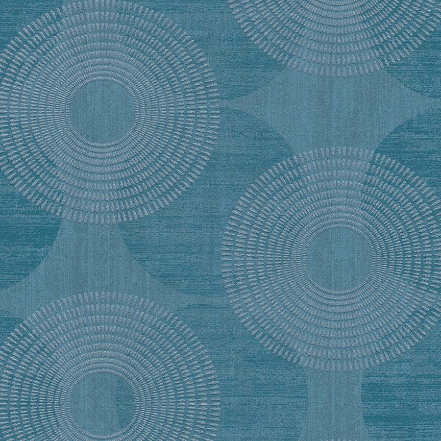 A.S. Creation | Attractive | 378325 | Vliestapete | Muster & Motive | 10.05 x 0.53 m | Blau