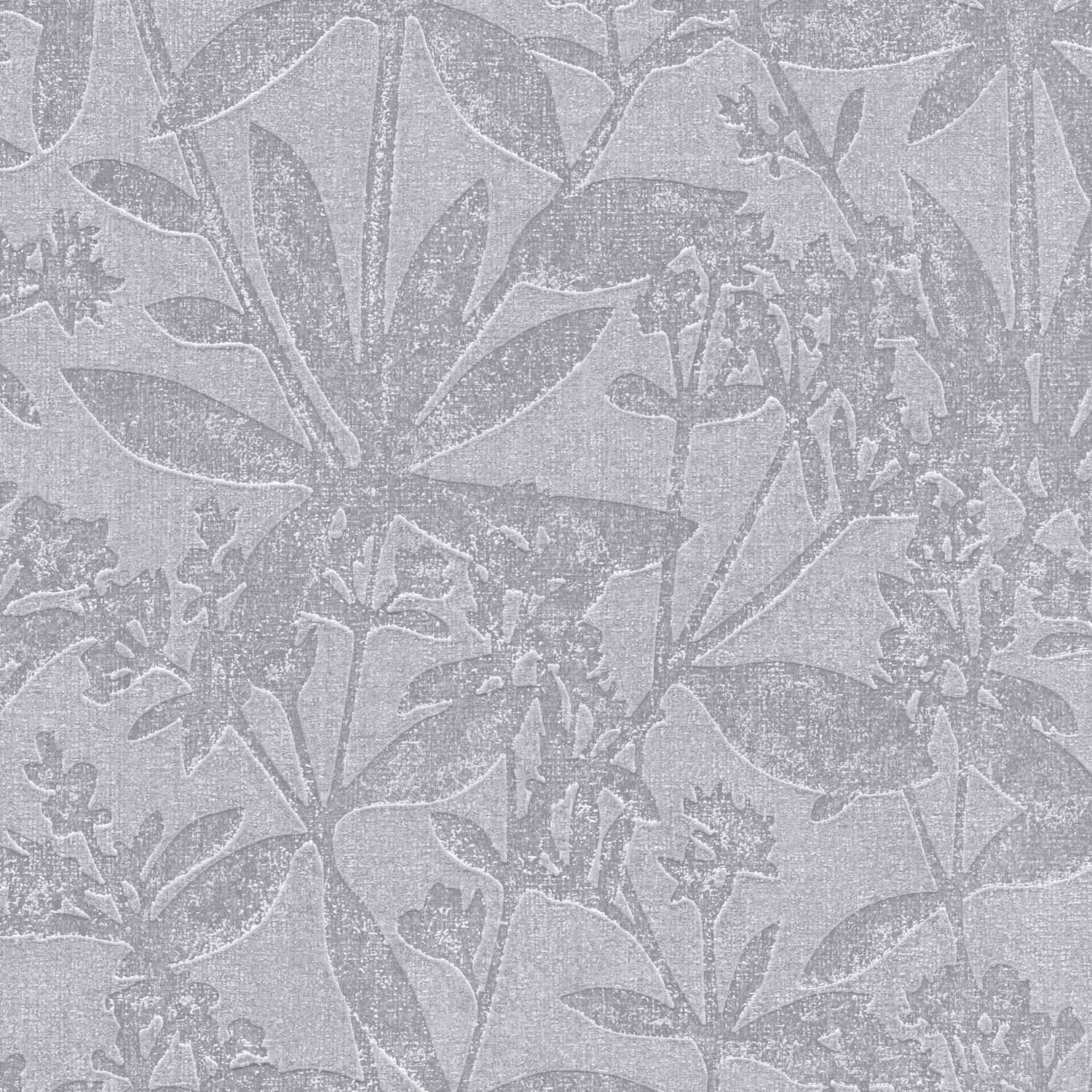 A.S. Creation | Terra | 389244 | Vliestapete | Blumenoptik | 10.05 x 0.53 m | Grau