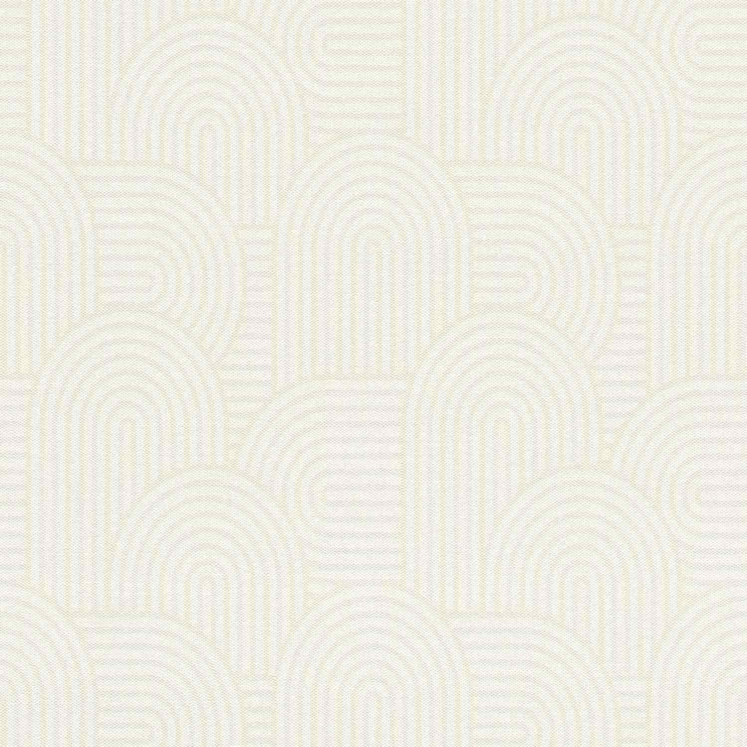 Rasch | Color Your Life | 634136 | Vliestapete | Vintage | Retro | 0.53 x 10.05 m | Beige