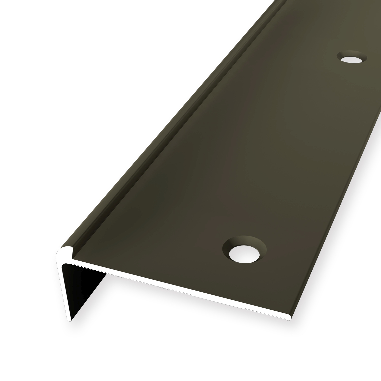 Treppenkantenprofil 19 x 48 mm Winkelprofil Versenkt Gebohrt versch. Varianten Küberit