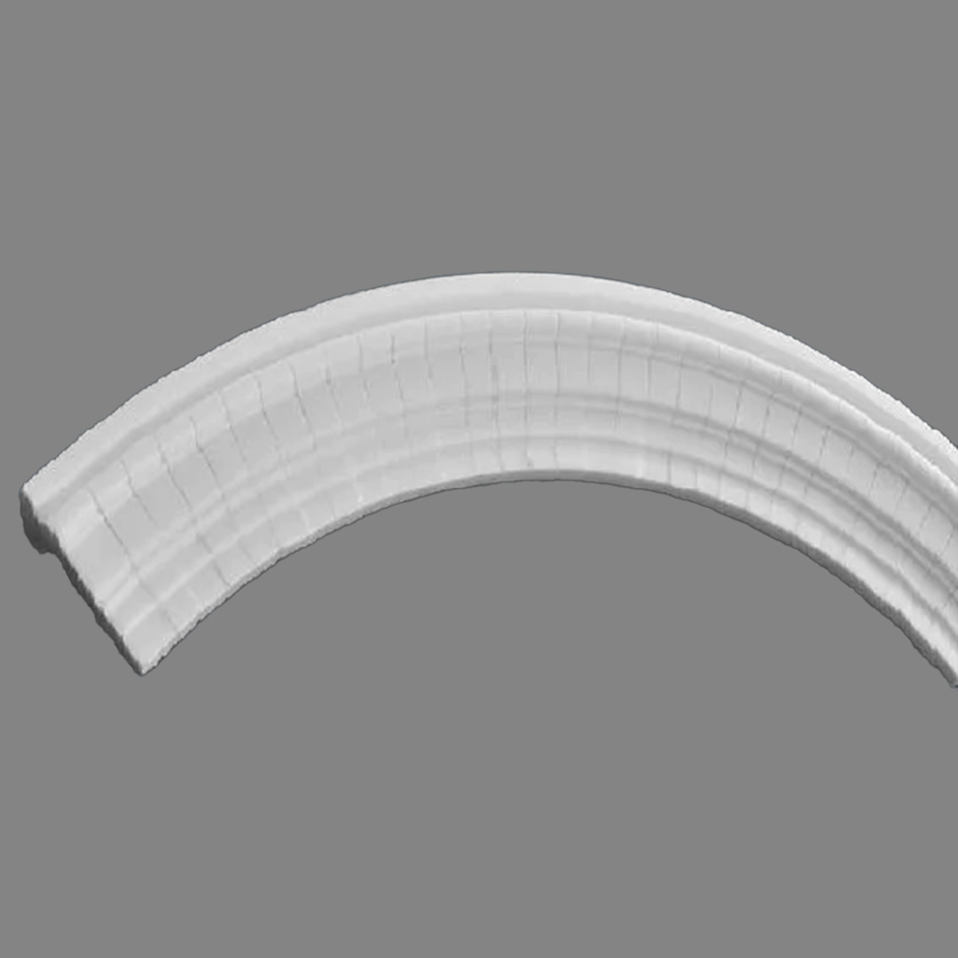 Wiesemann | Fassadenprofil für Innenbögen "FP12 Flex I" | 51 x 110 x 2000 mm | Unbeschichtet