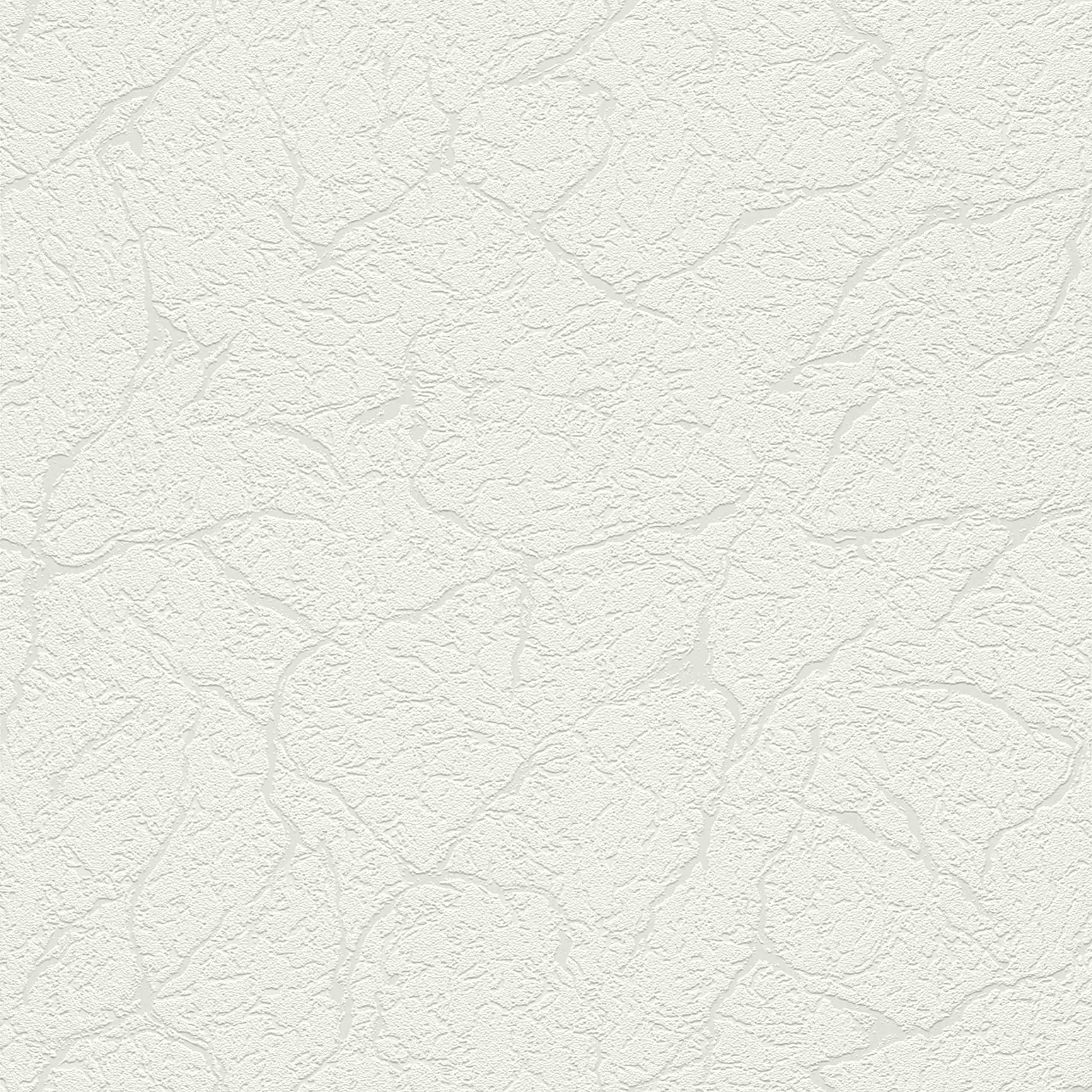 Rasch | Selection | 340518 | Papiertapete | Steinoptik | 0.53 x 10.05 m | Weiß