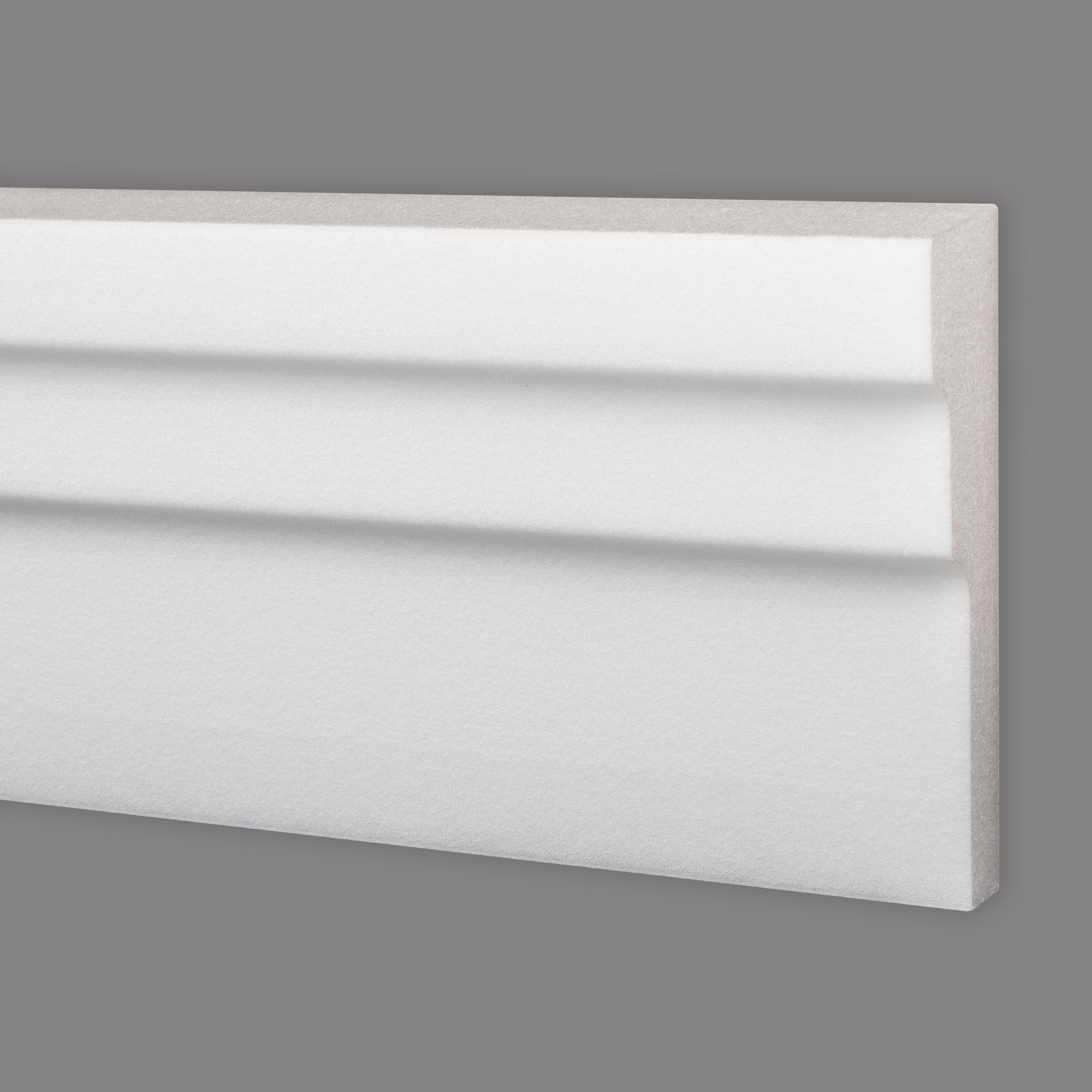 Wiesemann | Fassadenprofil "FP17" | Fassadenstuck | 37 x 140 x 2000 mm | Innenstuck | Unbeschichtet