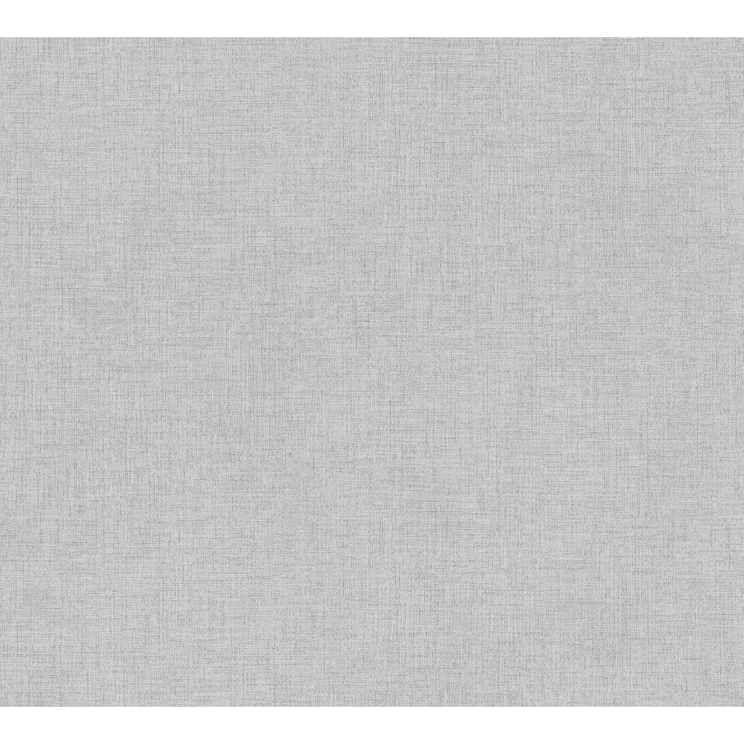 A.S. Creation | New Walls | 374305 | Vliestapete | Einfarbig | Uni | 0.53 x 10.05 m | Grau