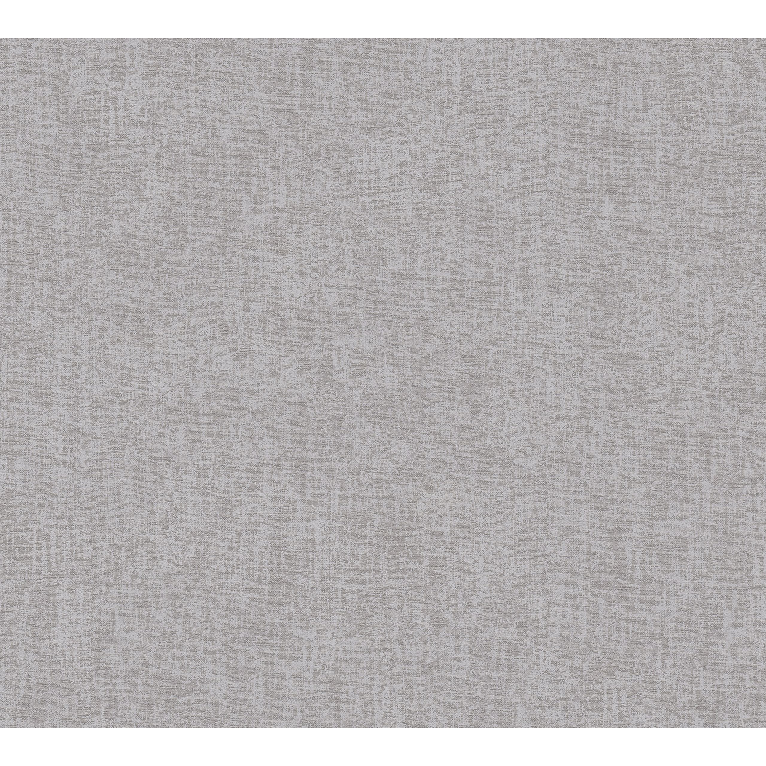 A.S. Creation | New Walls | 373951 | Vliestapete | Einfarbig | Uni | 0.53 x 10.05 m | Grau