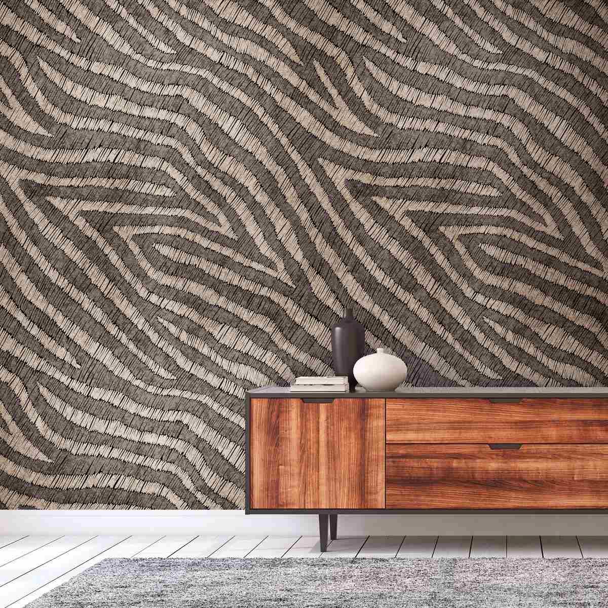 A.S. Creation Fototapete The Wall II 392361 Ein Motiv pro Rolle Naturoptik Braun