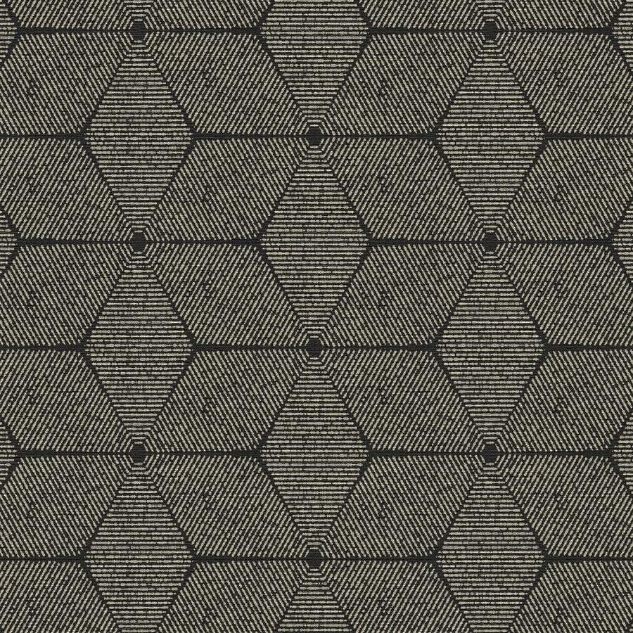 A.S. Creation | Antigua | 390912 | Vliestapete | Grafisch | 10.05 x 0.53 m | Schwarz
