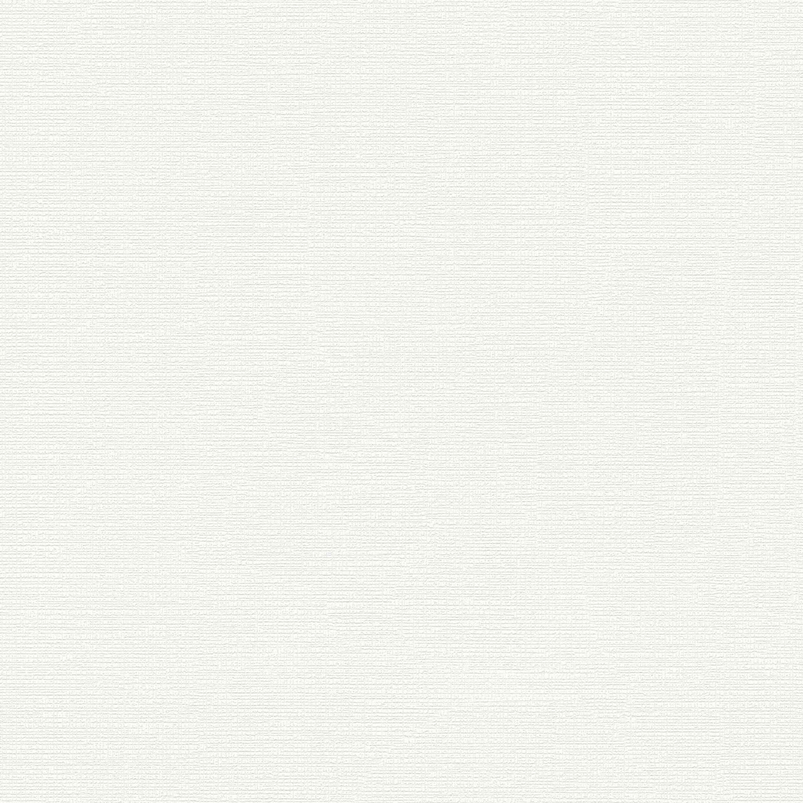 A.S. Creation | Happy Spring | 347721 | Vliestapete | Einfarbig | Uni | 0.53 x 10.05 m | Weiß
