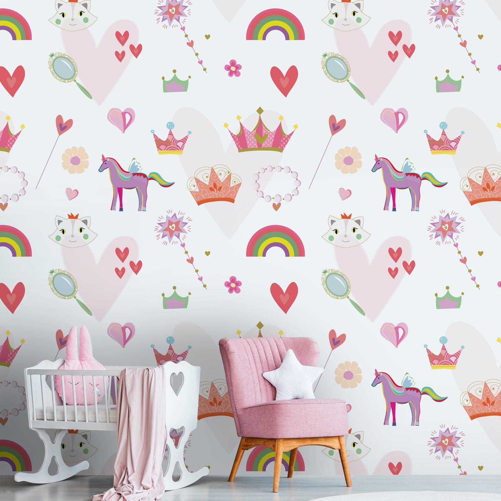A.S. Creation Fototapete The Wall II 391931 Ein Motiv pro Rolle Kinderzimmer Bunt