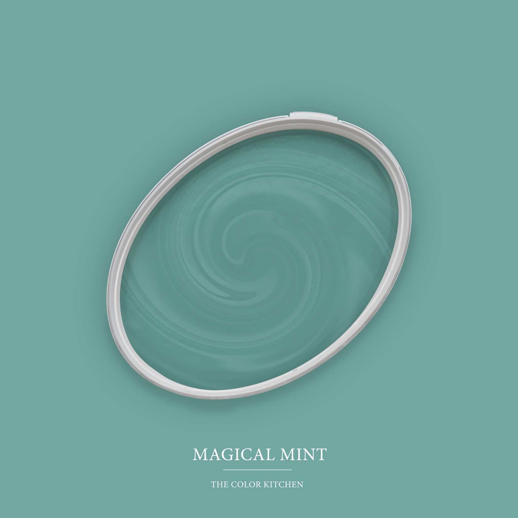 Wandfarbe Grün matt | The Color Kitchen Magical Mint | Exklusive Innendispersion Hohe Farbintensität