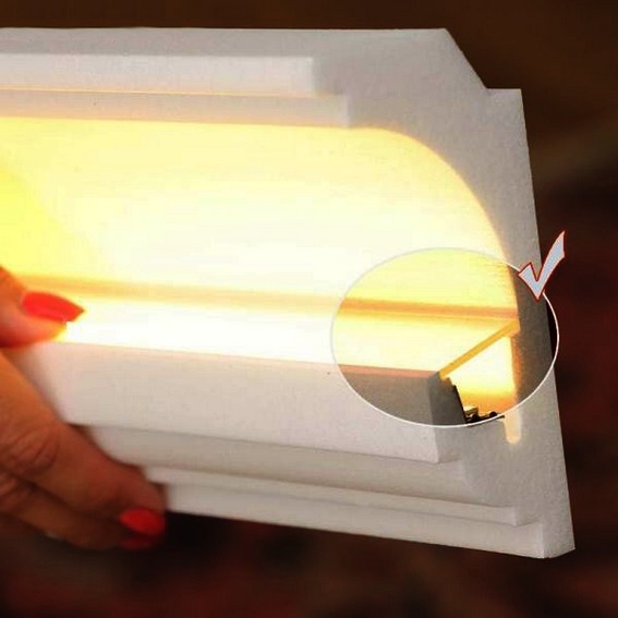 Transparente Kunststoffabdeckung für Wiesemann-Lichtleisten LL1 bis LL9 (Default)