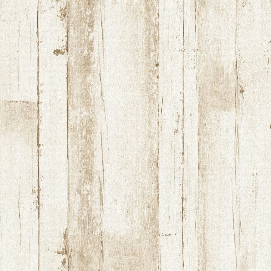 A.S. Creation | Natural Living | 385021 | Vliestapete | Holzoptik | 10.05 x 0.53 m | Beige