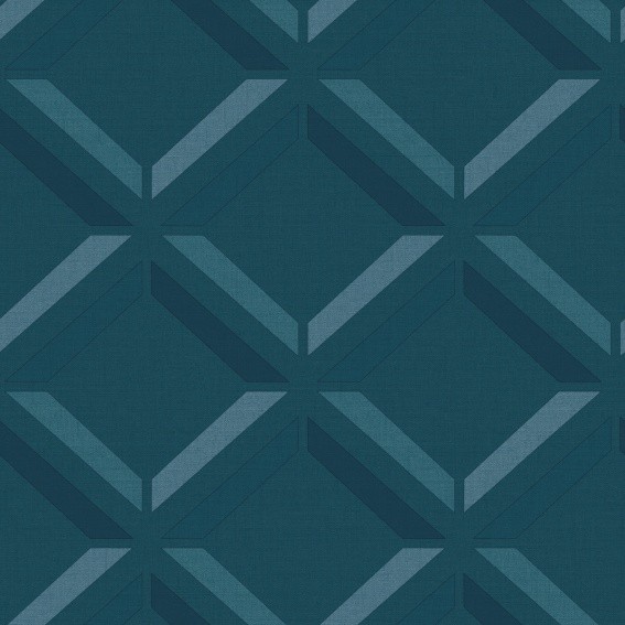 Holden | Kaleidoscope | 90592 | Vliestapete | 3D Optik | 0.53 x 10.05 m | Blau