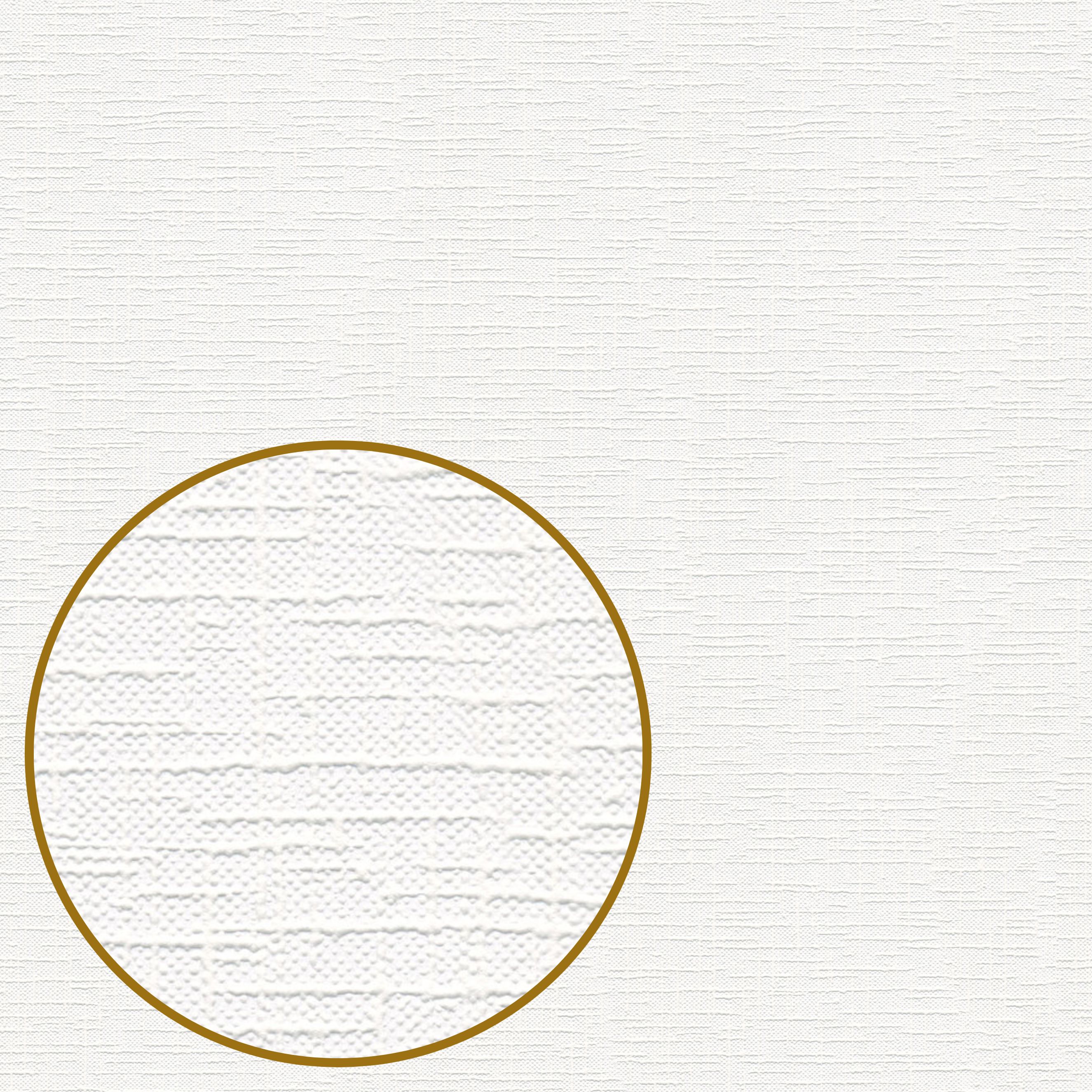 Überstreichbare Tapete | Vliestapete | Unitapete | Weiß | Netzstruktur | Schnell angebracht