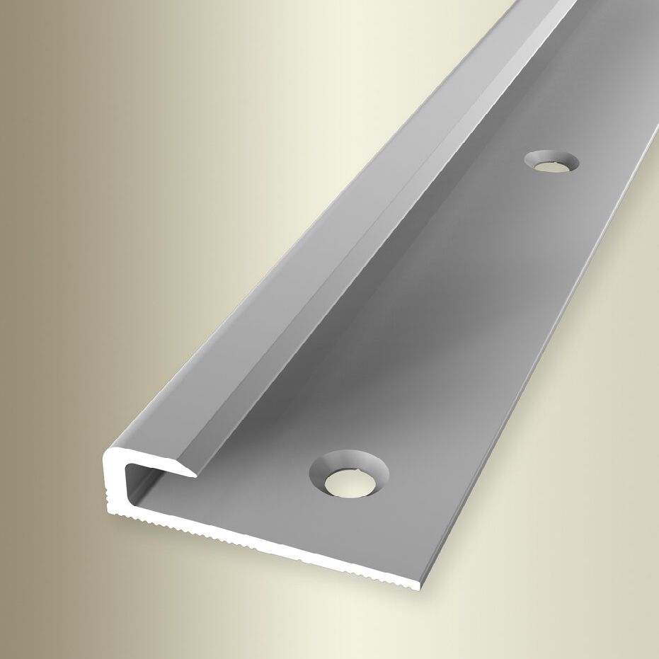 Küberit Einfass- & Abschlussprofile H 8 mm B 30 mm L 2500 mm Einfasshöhe 5 mm Alu elox