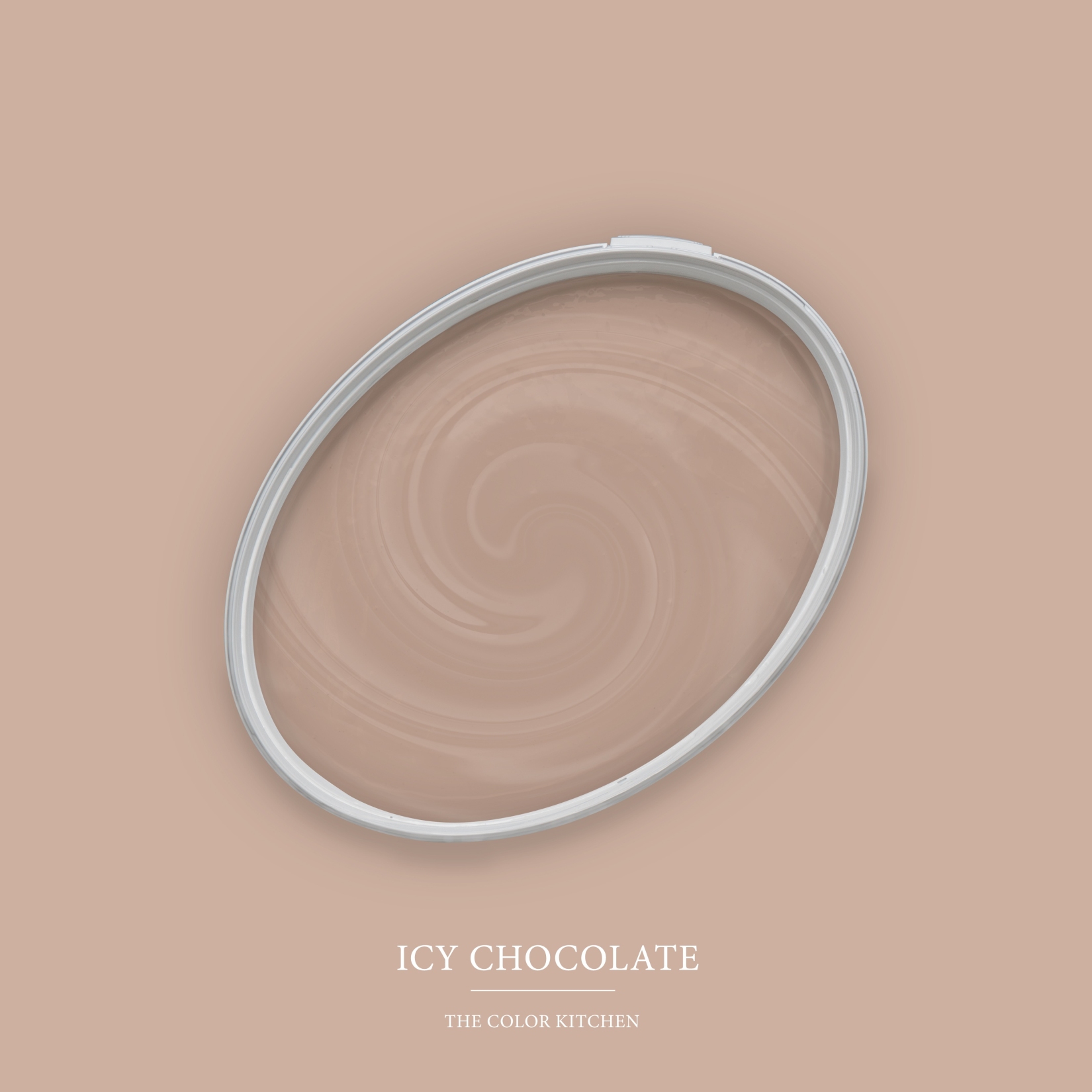 Wandfarbe Braun matt | The Color Kitchen Icy Chocolate | Exklusive Innendispersion Hohe Deckkraft