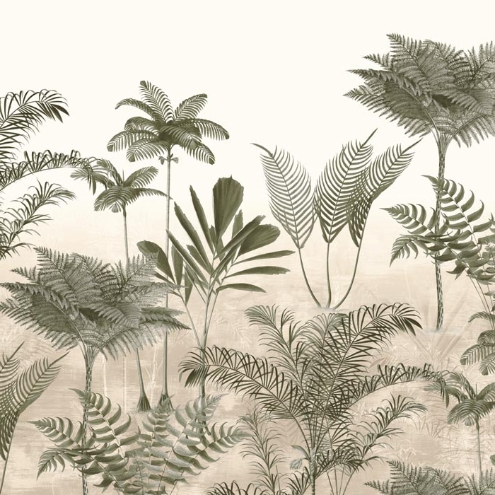 Rasch Fototapete 556278 Lirico 424 x 300 cm Botanical Dschungel