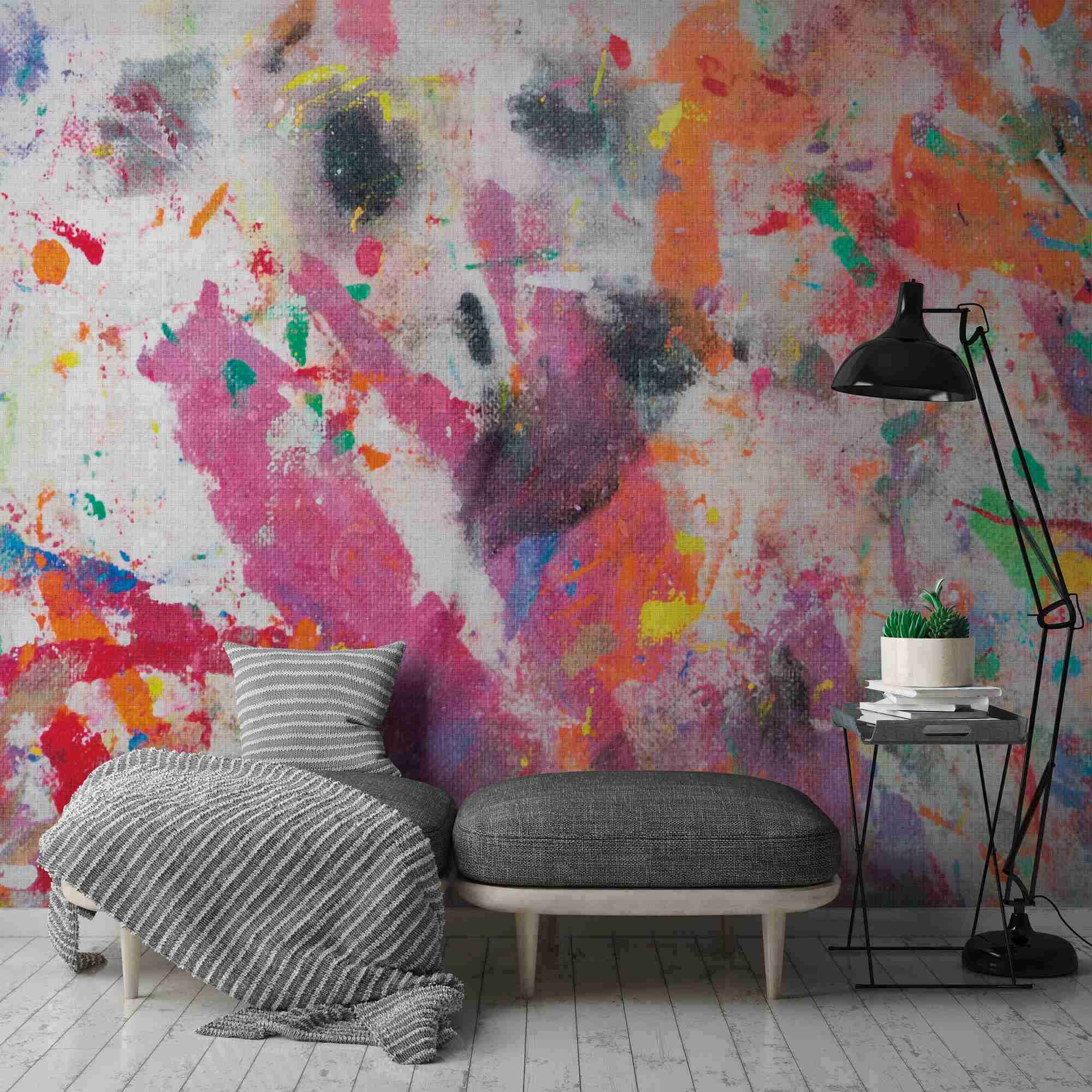 A.S. Creation Fototapete The Wall 382521 Ein Motiv pro Rolle Abstrakt Bunt