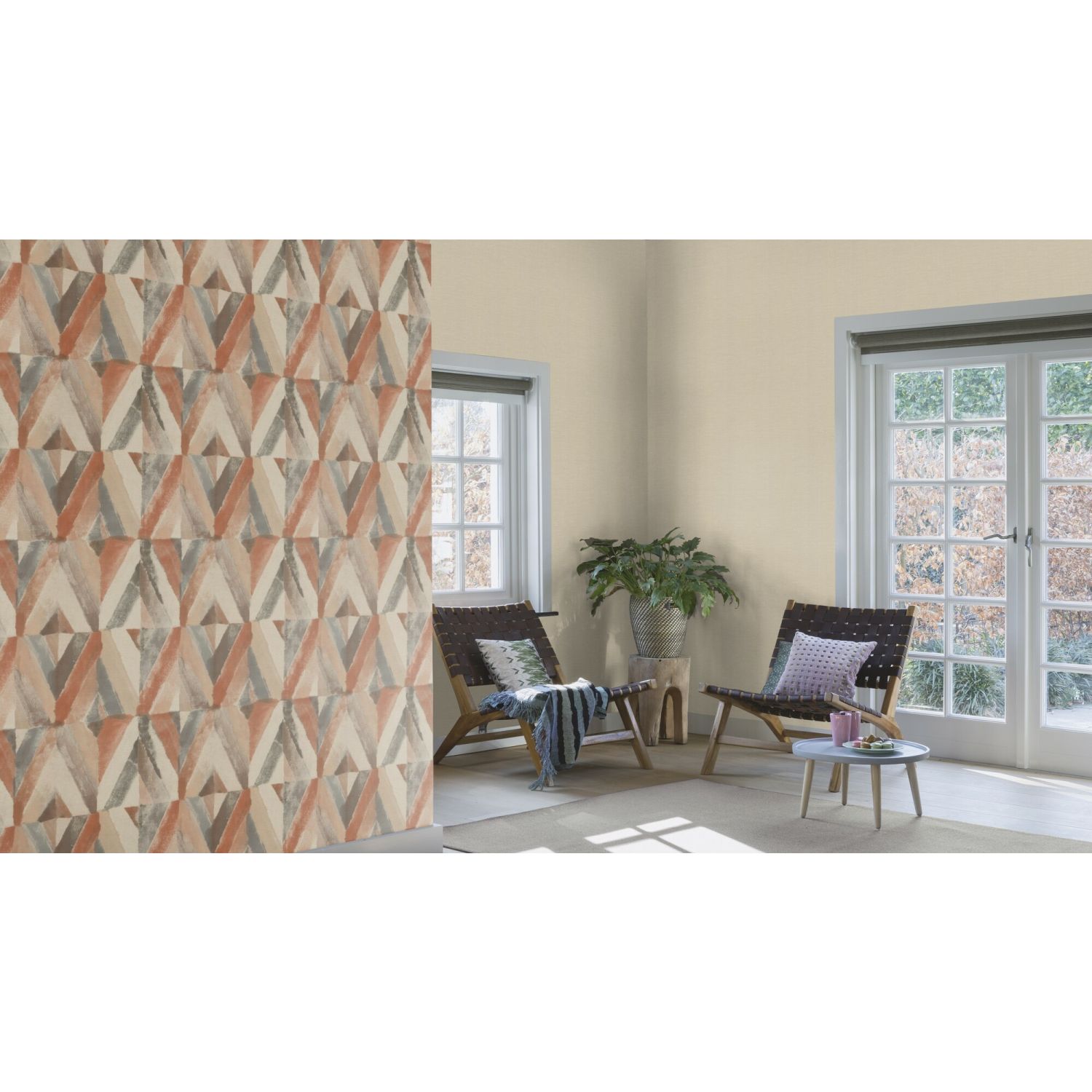 Rasch | Kalahari | 704020 | Vliestapete | 3D Optik | 0.53 x 10.05 m | Braun