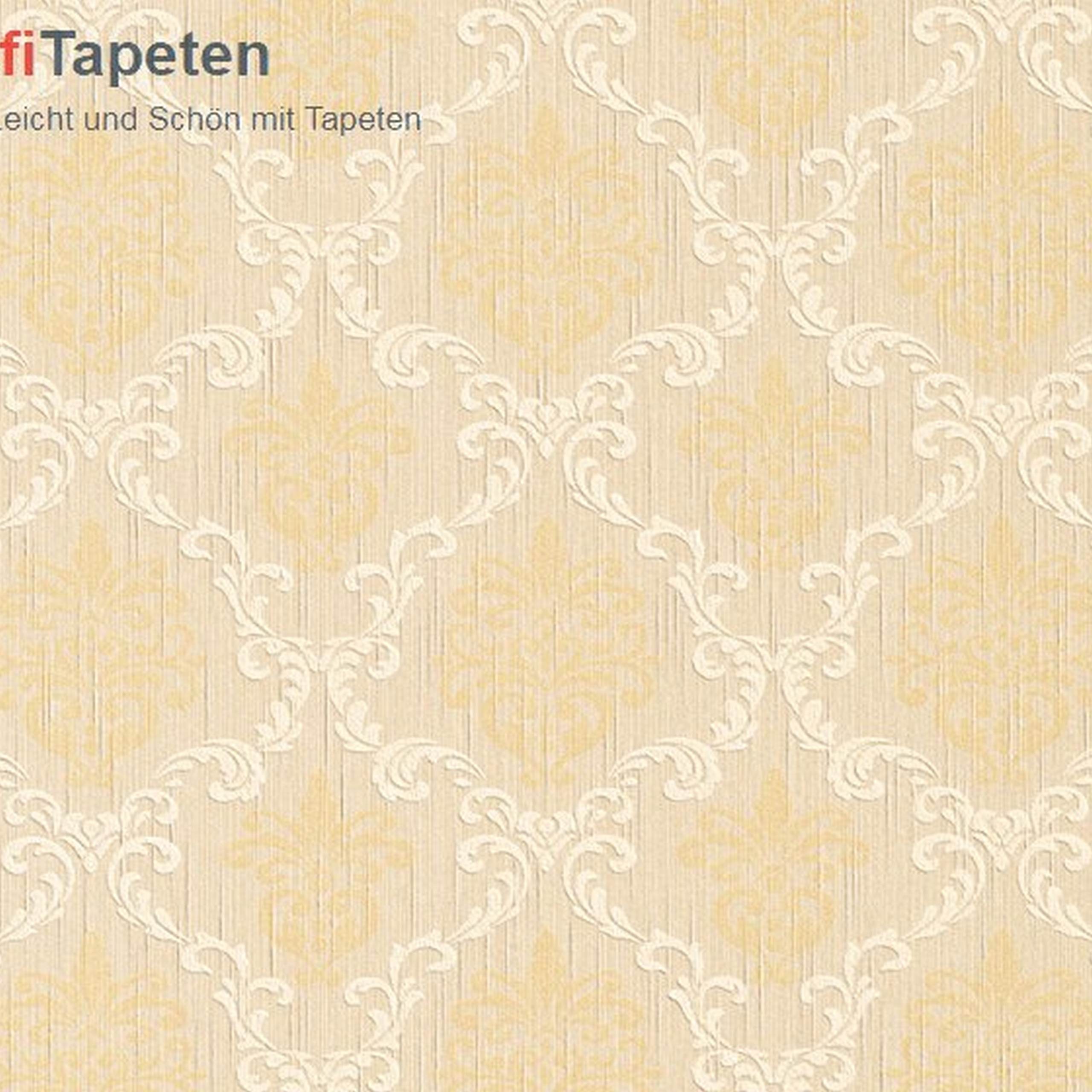 A.S. Creation | Tessuto | 956292 | Vliestapete | Barock | 0.53 x 10.05 m | Beige
