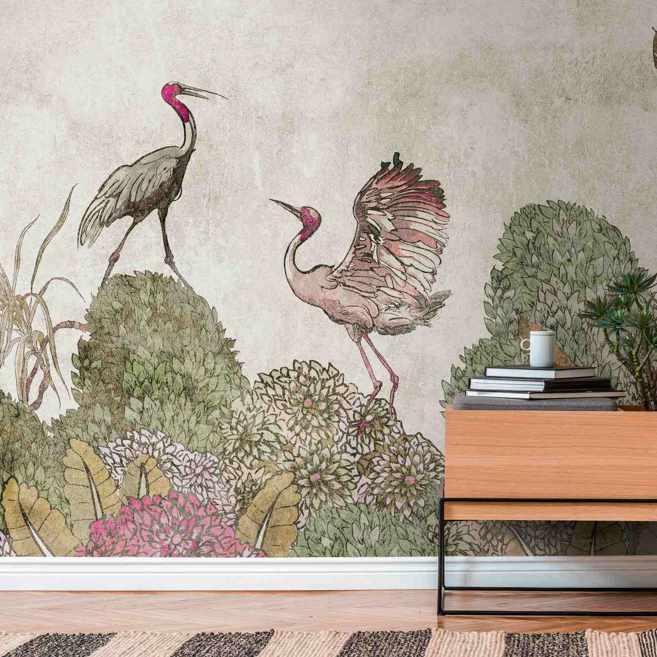 A.S. Creation Fototapete The Wall 382341 Ein Motiv pro Rolle Naturoptik Grün