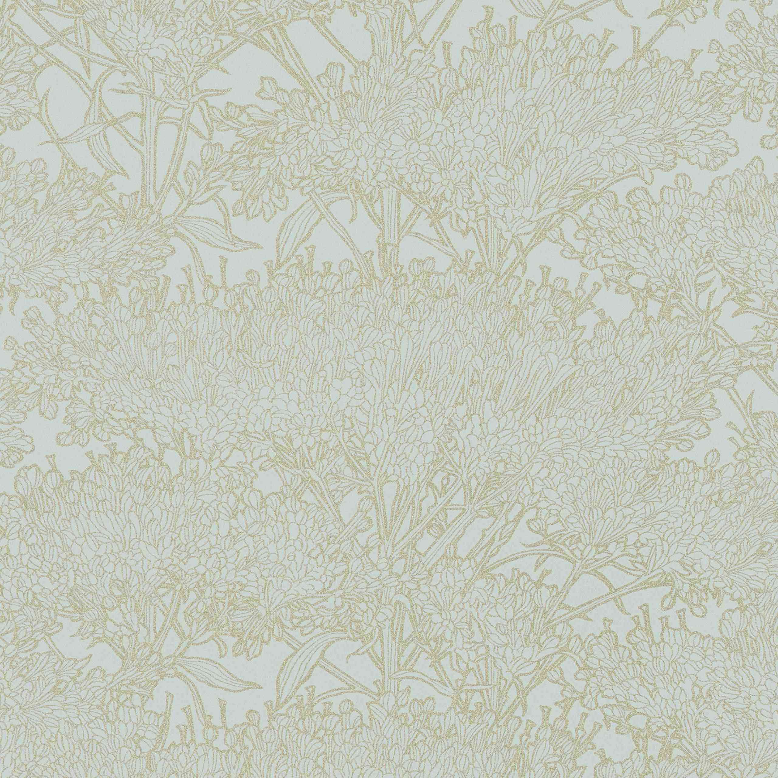 A.S. Creation | Absolutely Chic | 369722 | Vliestapete | Blumenoptik | 0.53 x 10.05 m | Grün