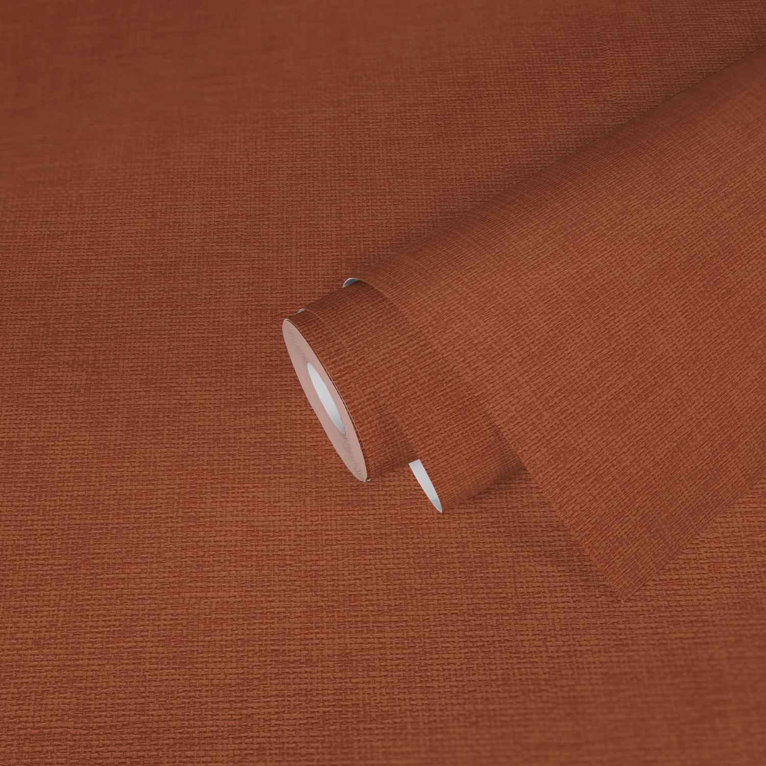 A.S. Creation | #Hygge | 386137 | Vliestapete | Stoffoptik | 0.53 x 10.05 m | Orange