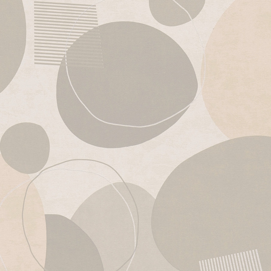 A.S. Creation | Geo Effect | 385954 | Vliestapete | Muster & Motive | 10.05 x 0.53 m | Grau