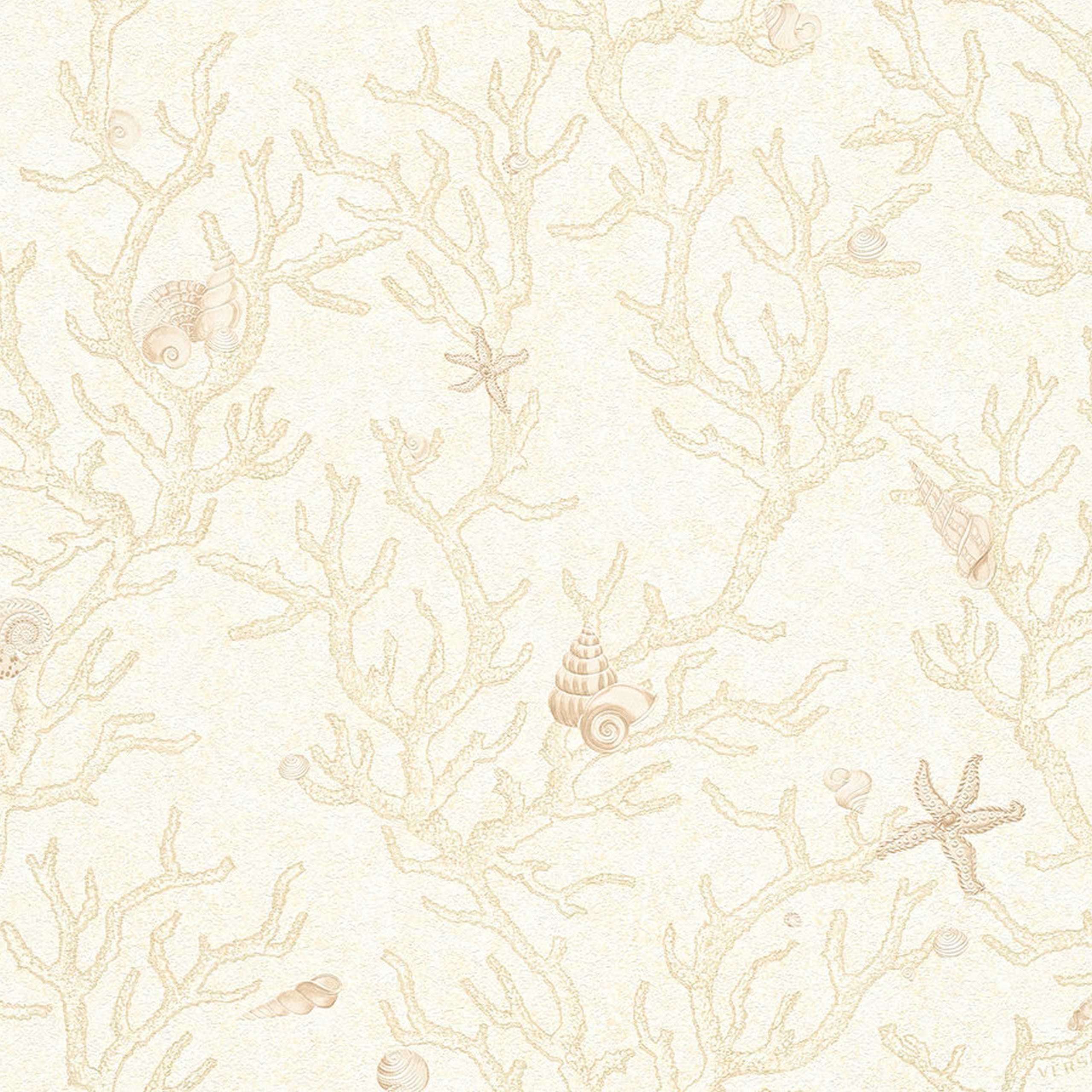 A.S. Creation | Versace 3 | 344961 | Vliestapete | Naturoptik | 0.7 x 10.05 m | Beige