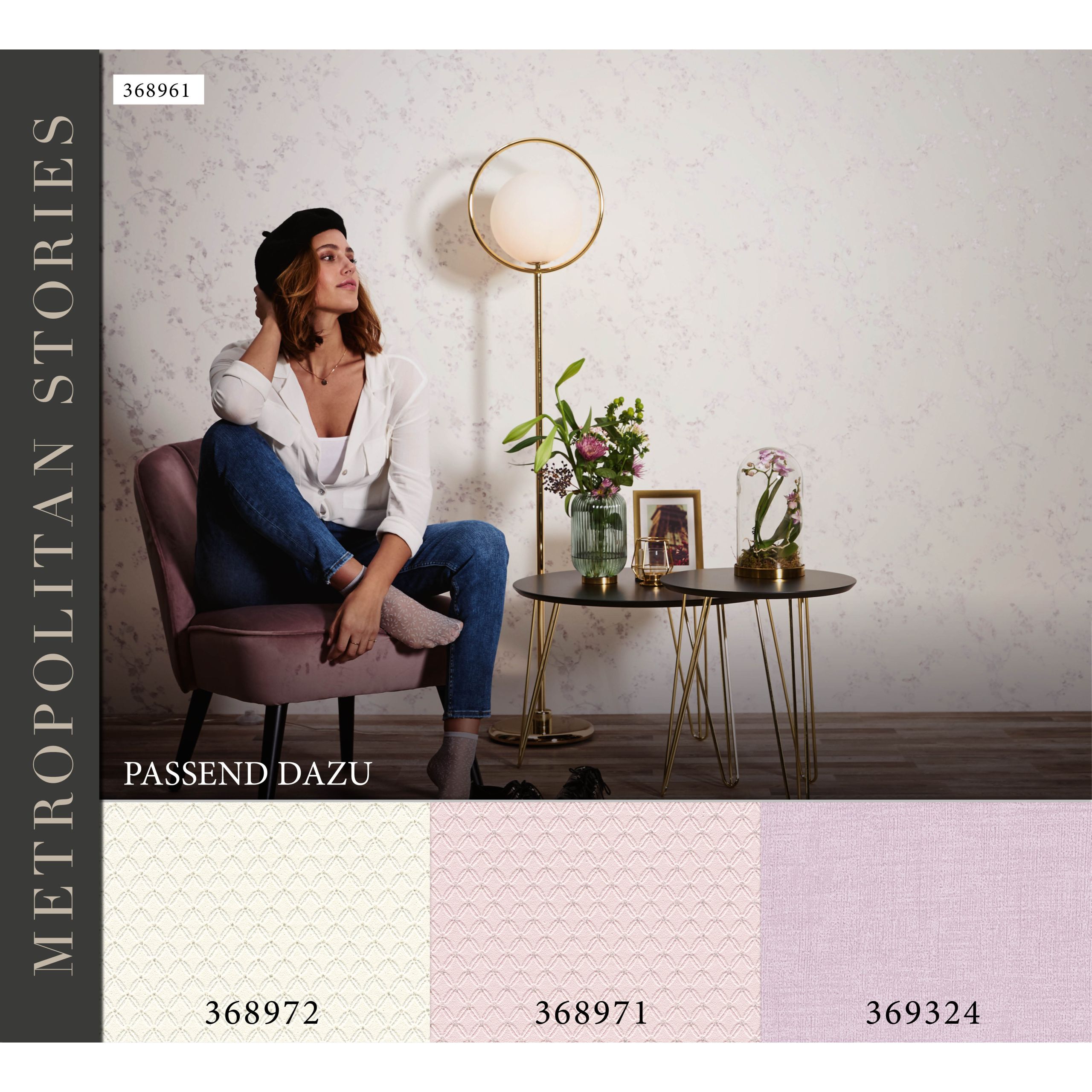 A.S. Creation | Trendwall 2 | Rosa | 369324