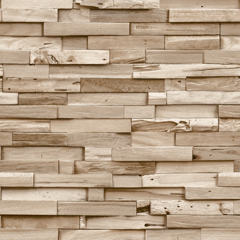 Grandeco | Ciara | A64002 | Vliestapete | Holzoptik | 10.05 x 0.53 m | Beige