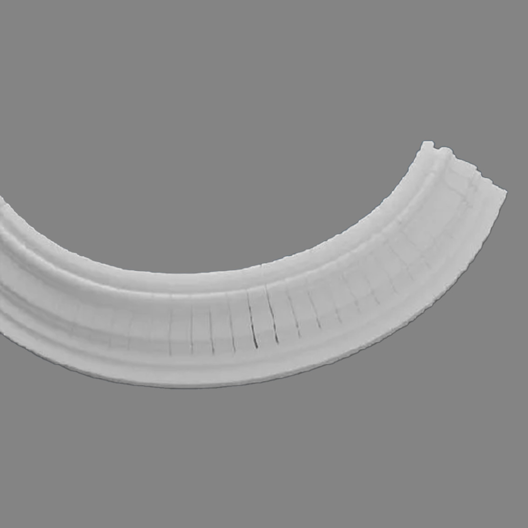 Wiesemann | Fassadenprofil für Außenbögen "FP12 Flex A" | 51 x 110 x 2000 mm | Unbeschichtet