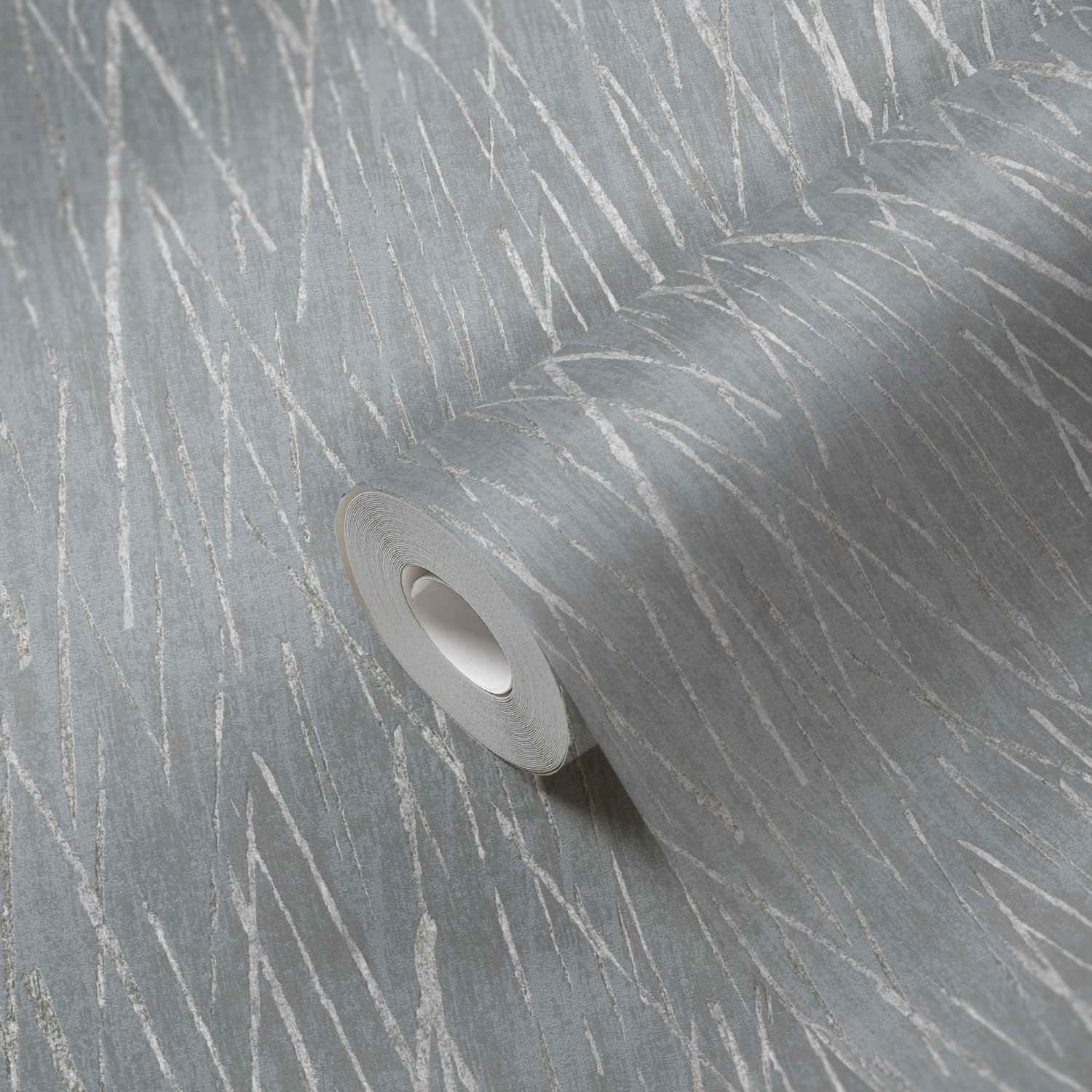 A.S. Creation | #Hygge | 385981 | Vliestapete | Struktur | 0.53 x 10.05 m | Grau