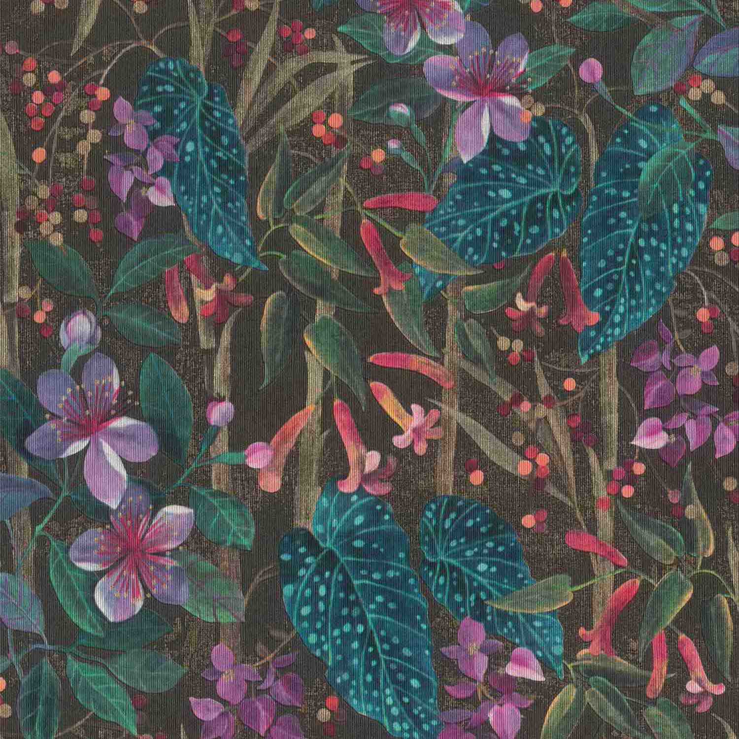 Rasch | Curiosity | 538236 | Vliestapete | Botanisch | 0.53 x 10.05 m | Bunt