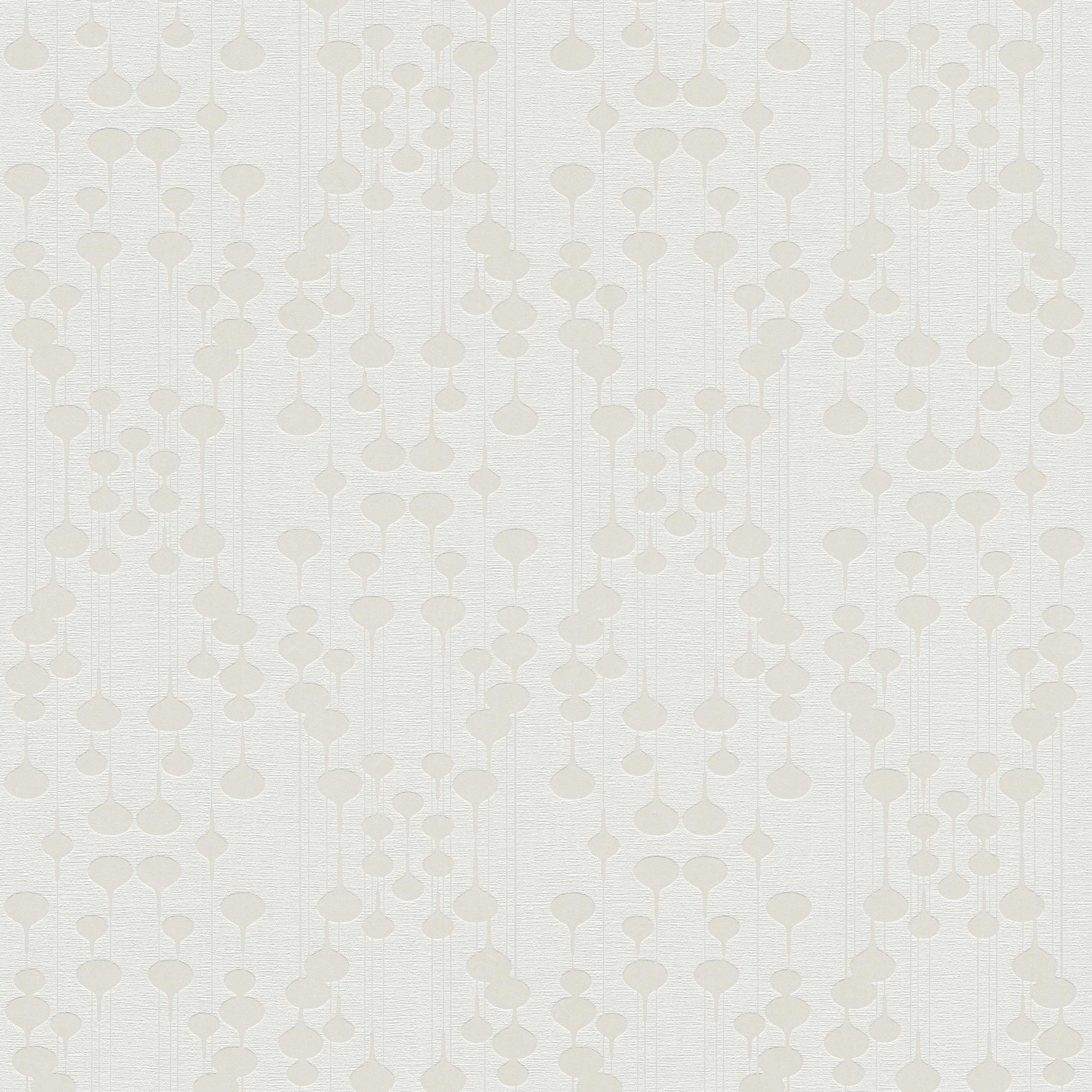 A.S. Creation | New Life | 376791 | Vliestapete | 3D Optik | 0.53 x 10.05 m | Weiß