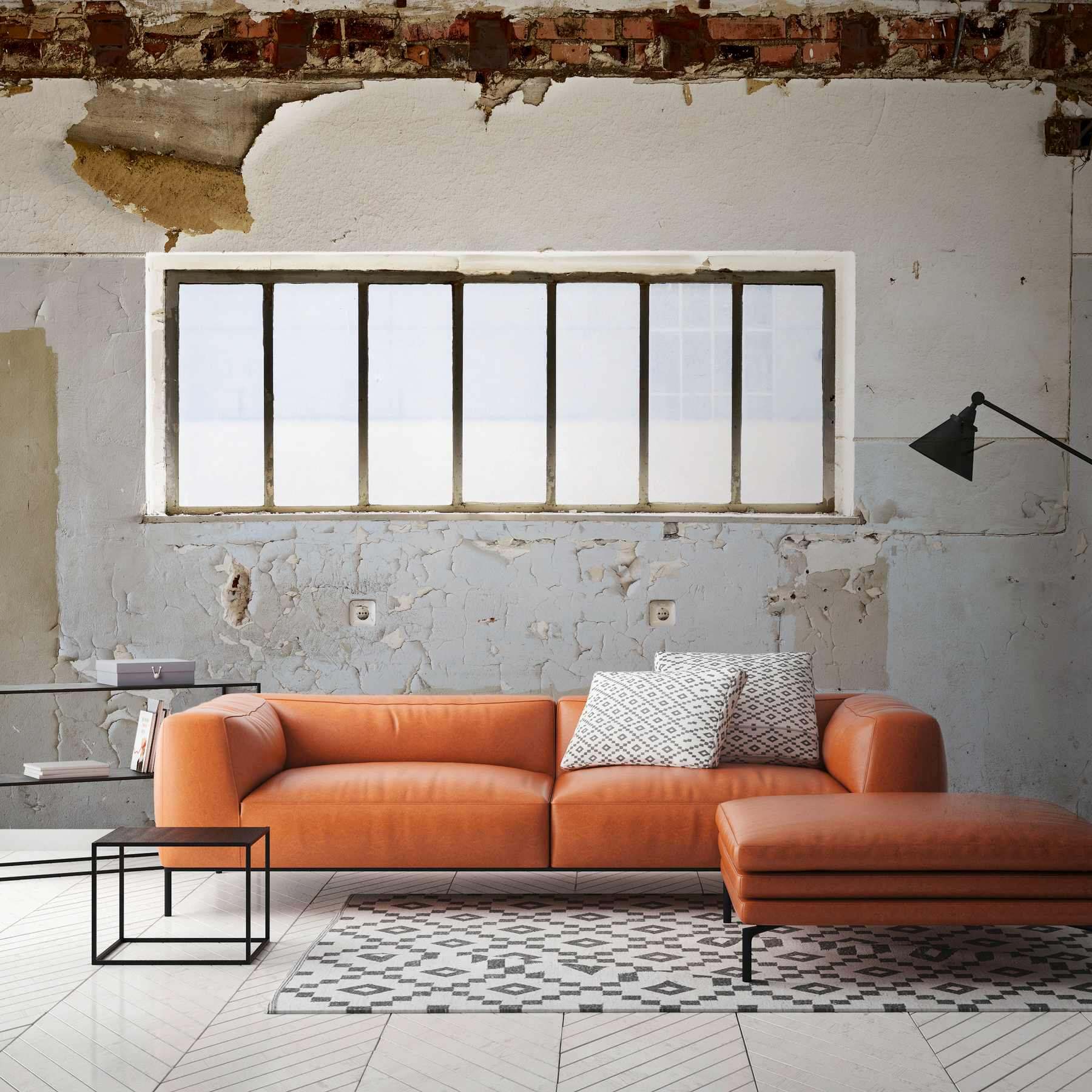 A.S. Creation Fototapete The Wall II 392241 Ein Motiv pro Rolle Industrial Beige