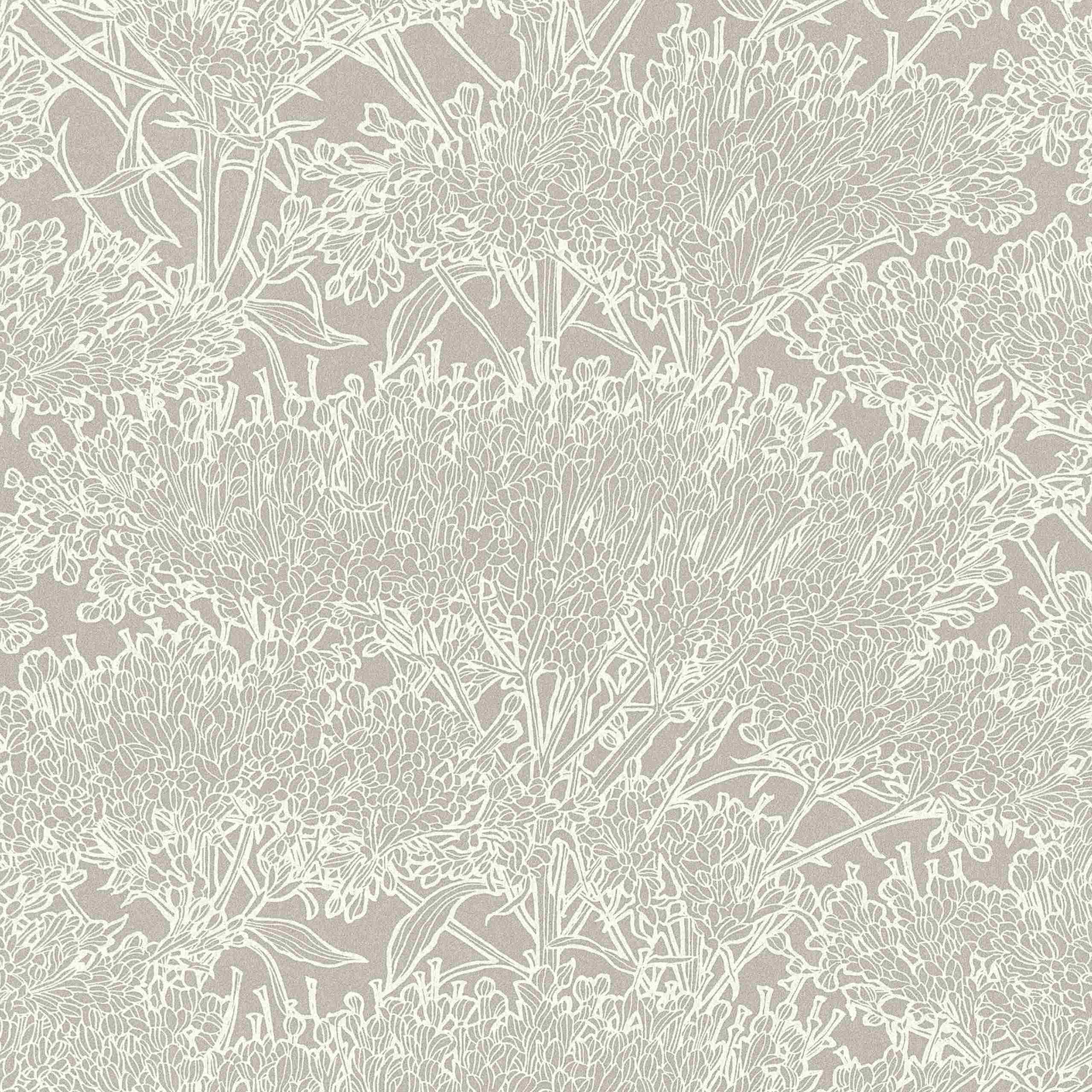 A.S. Creation | Absolutely Chic | 369724 | Vliestapete | Blumenoptik | 0.53 x 10.05 m | Creme