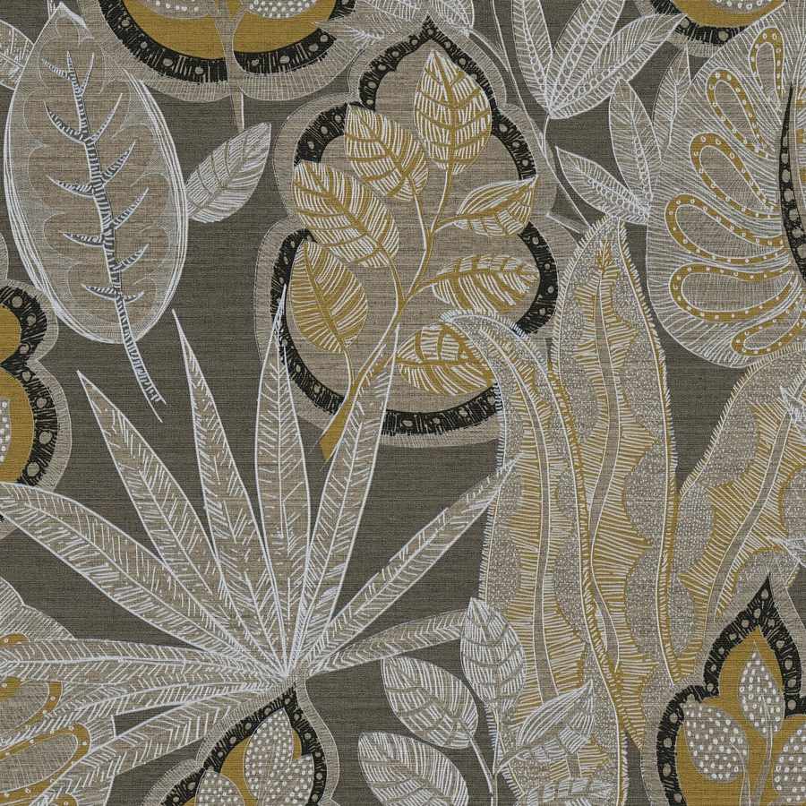 A.S. Creation | Famous Garden | 393463 | Vliestapete | Bäume & Blätter | 10.05 x 0.53 m | Braun