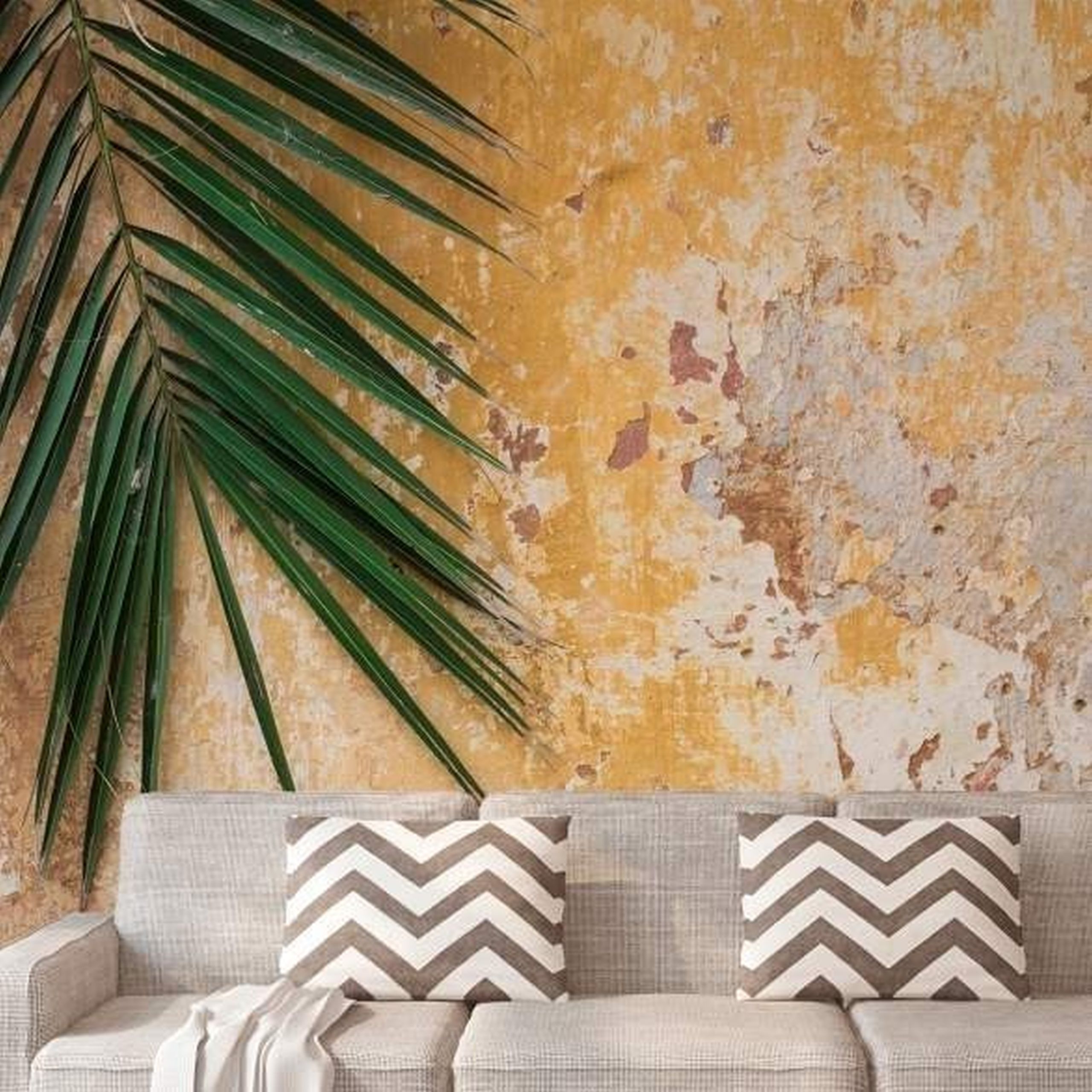 A.S. Creation | XXL 5 | DD115610 | Fototapete | Vlies | Versch. Größen | Wald & Pflanzen | Gelb