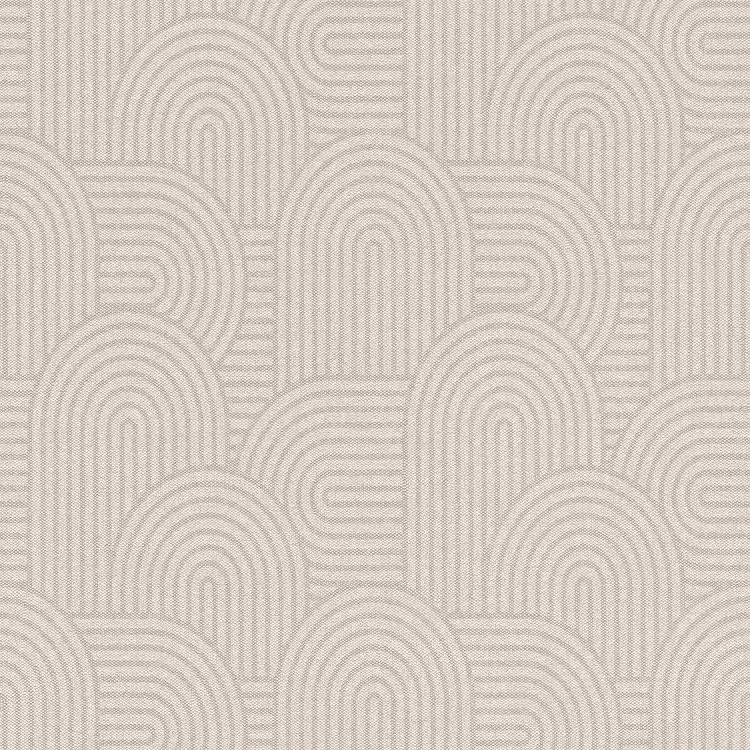 Rasch | Color Your Life | 634150 | Vliestapete | Vintage | Retro | 0.53 x 10.05 m | Beige