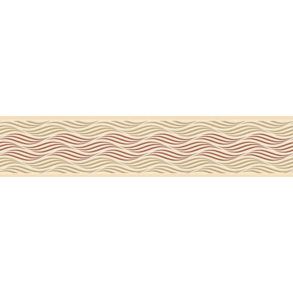 A.S. Creation | Only Borders 11 | 384133 | Vliesbordüre | Streifentapete | 5.00 x 0.13 m | Beige