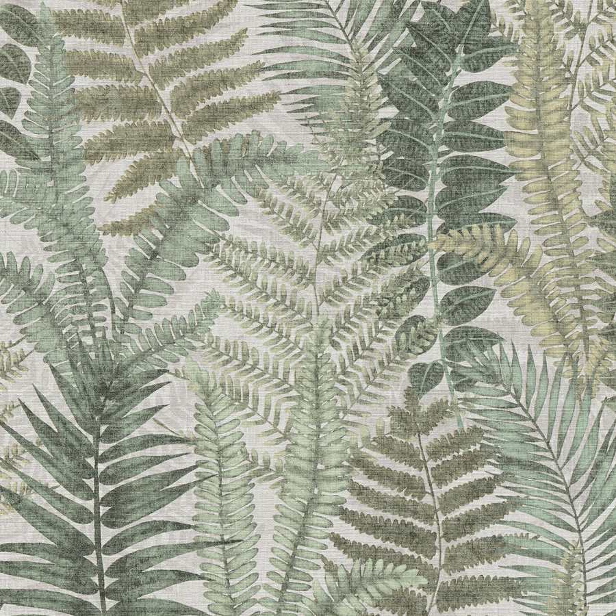 A.S. Creation | Famous Garden | 393474 | Vliestapete | Bäume & Blätter | 10.05 x 0.53 m | Beige