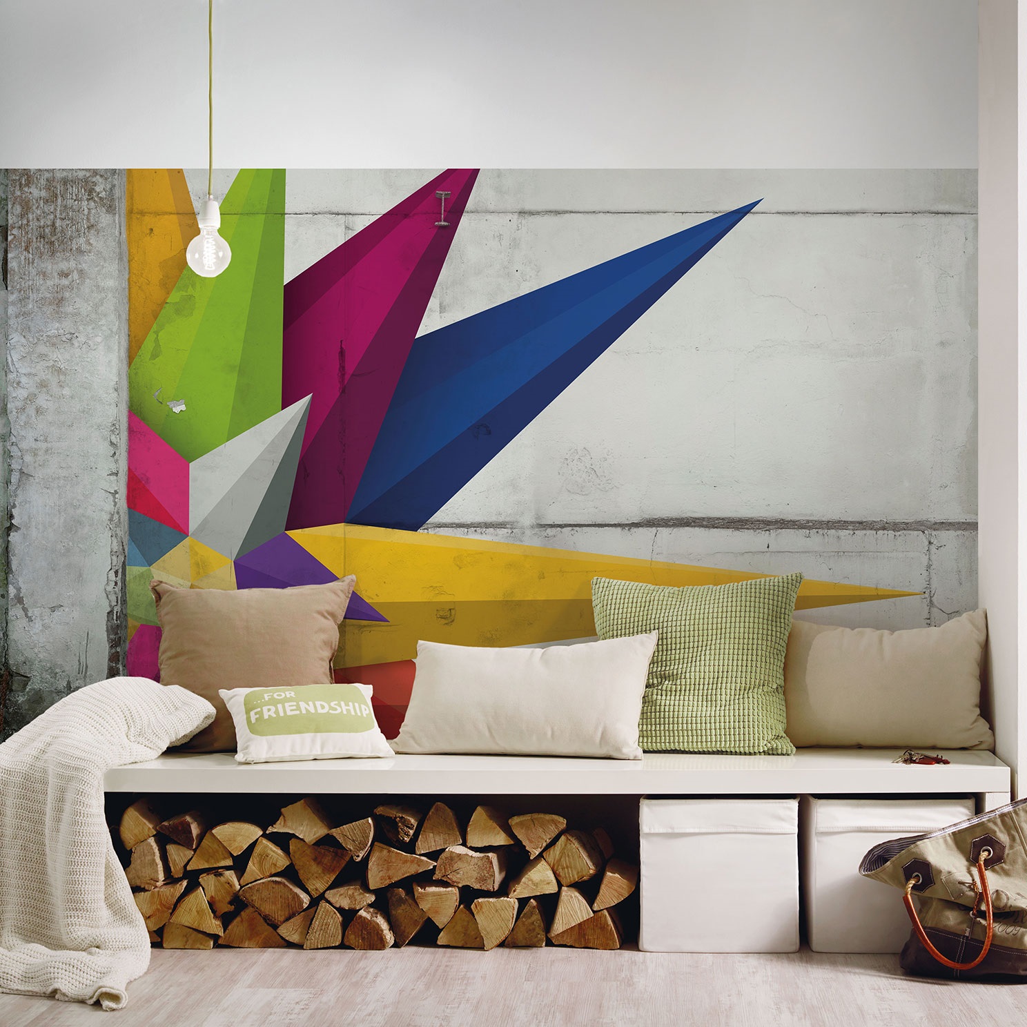 A.S. Creation | Atelier 47 | DD116830 | Fototapete | Vlies | 600 x 250 cm | 3D Optik | Grau