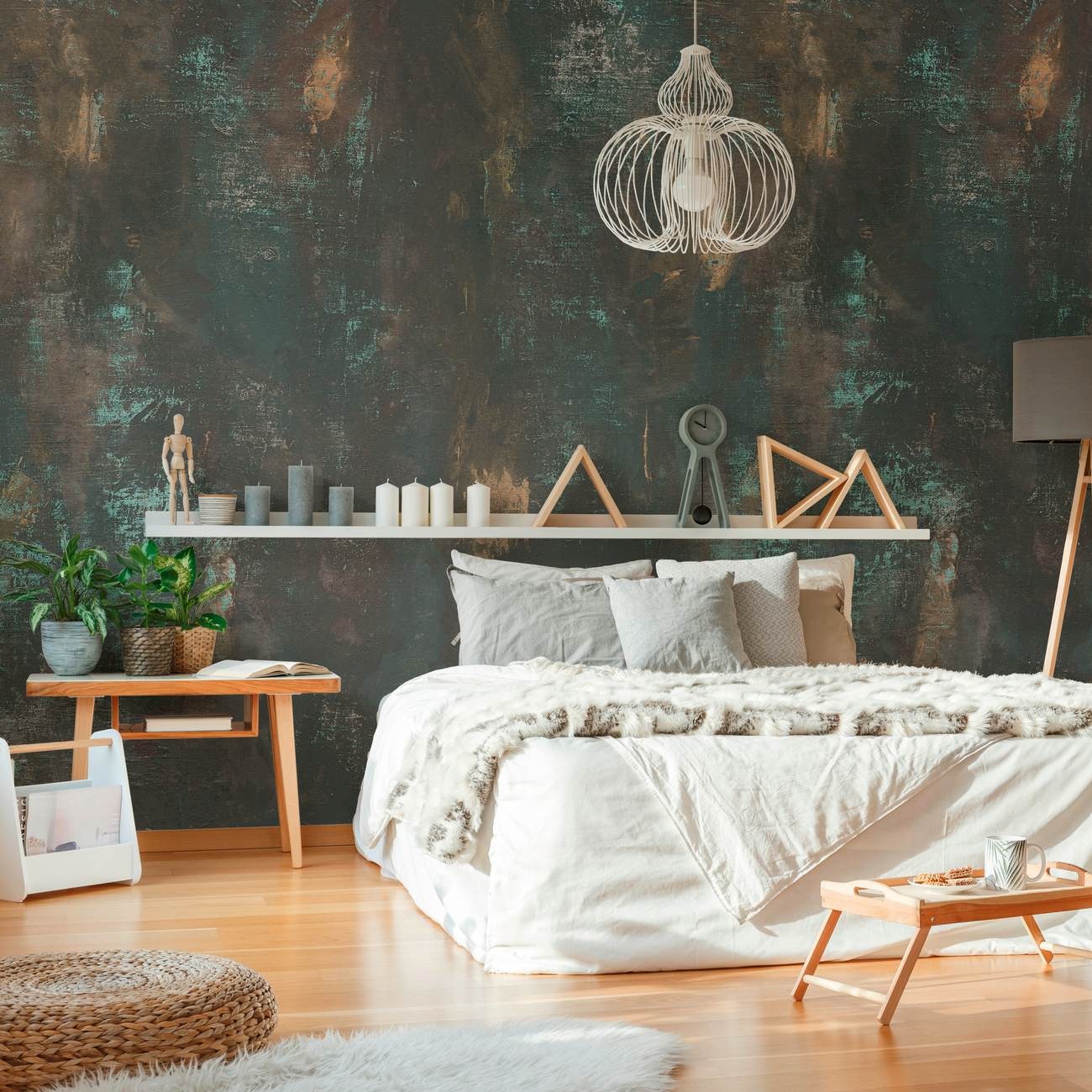 A.S. Creation Fototapete The Wall II 392321 Ein Motiv pro Rolle Putzoptik Schwarz